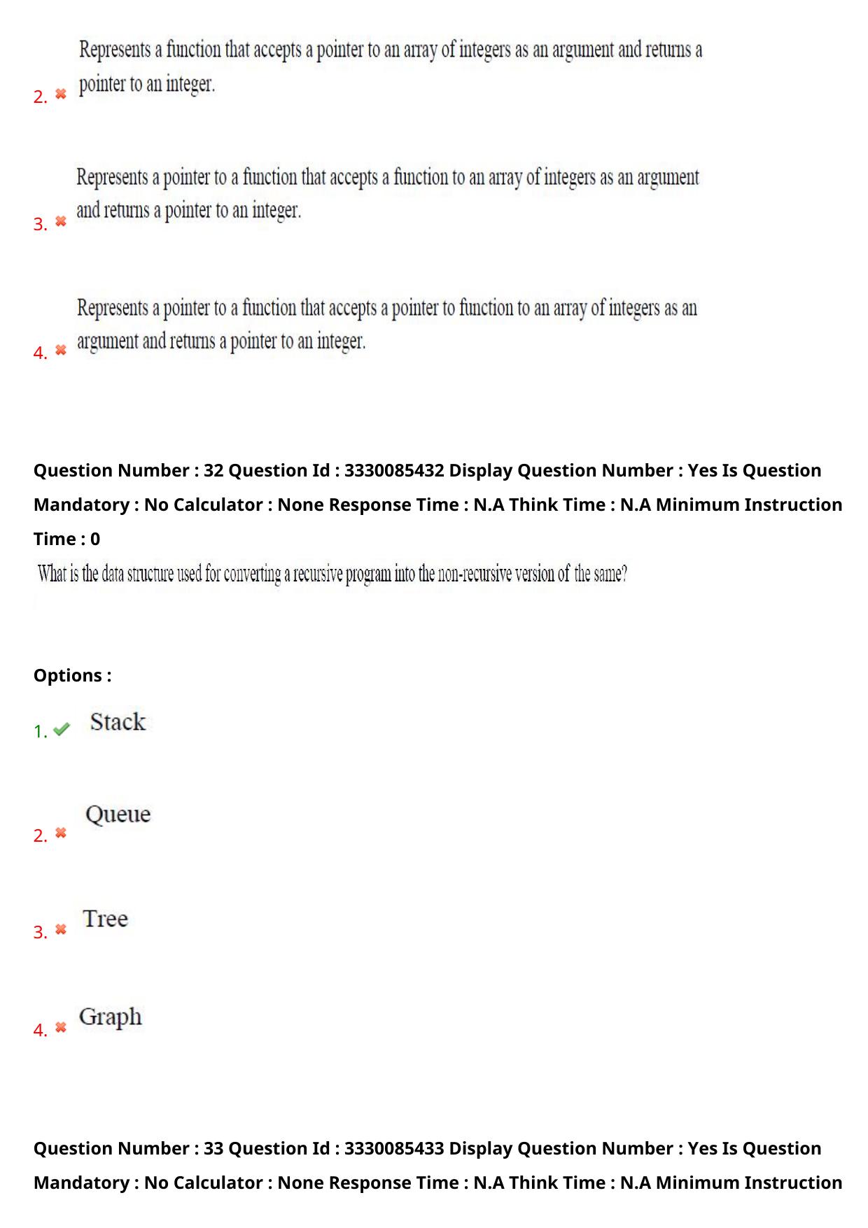 AP PGECET 2024 Computer Science Engineering Question Paper with Preliminary Key - Page 20