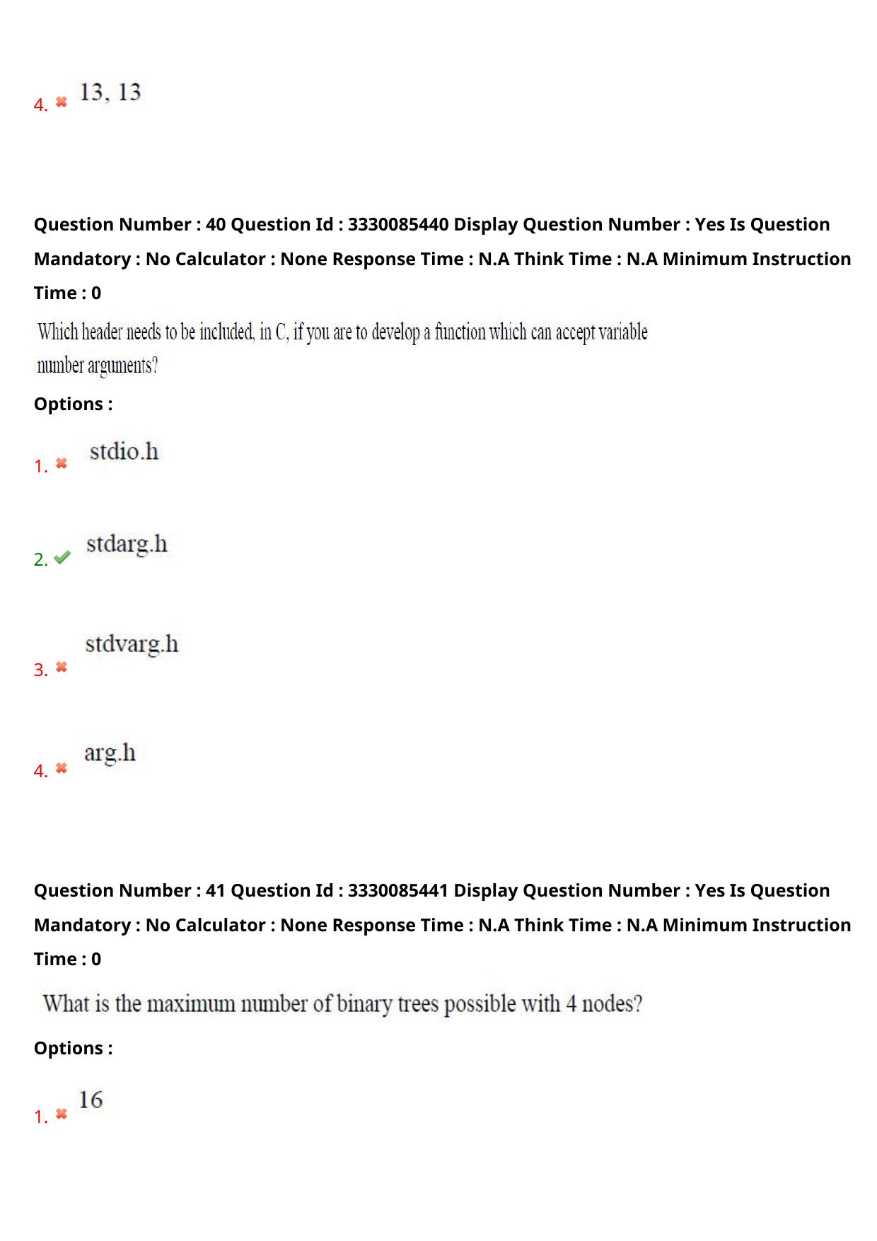 AP PGECET 2024 Computer Science Engineering Question Paper with Preliminary Key - Page 25