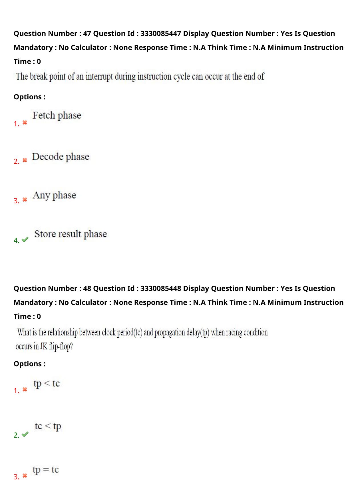 AP PGECET 2024 Computer Science Engineering Question Paper with Preliminary Key - Page 29