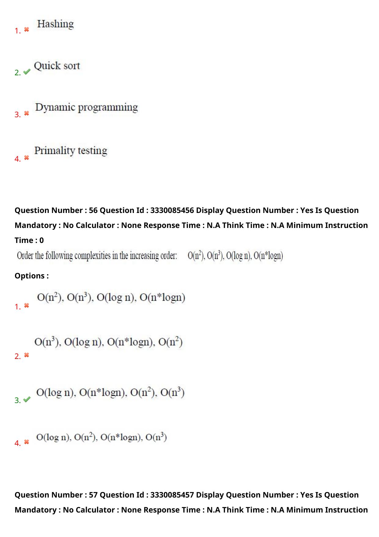 AP PGECET 2024 Computer Science Engineering Question Paper with Preliminary Key - Page 34