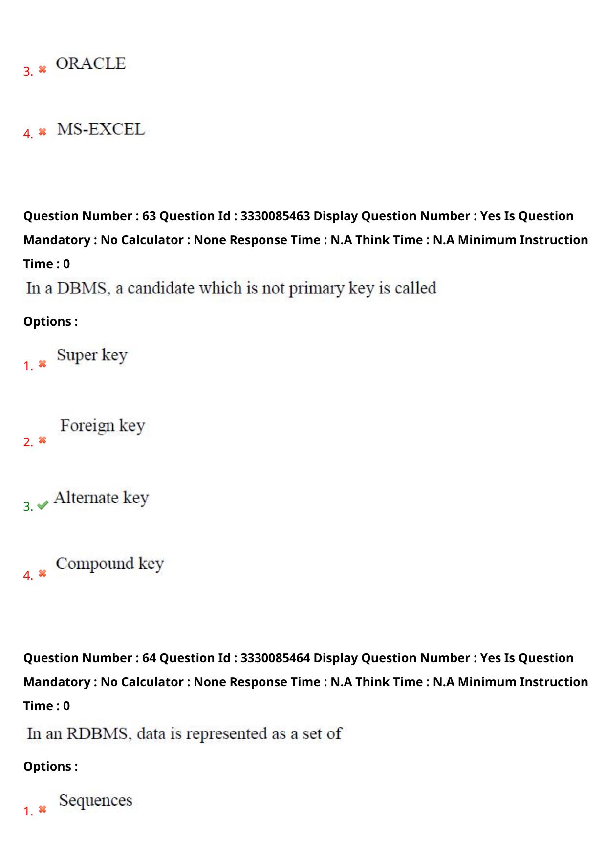 AP PGECET 2024 Computer Science Engineering Question Paper with Preliminary Key - Page 38