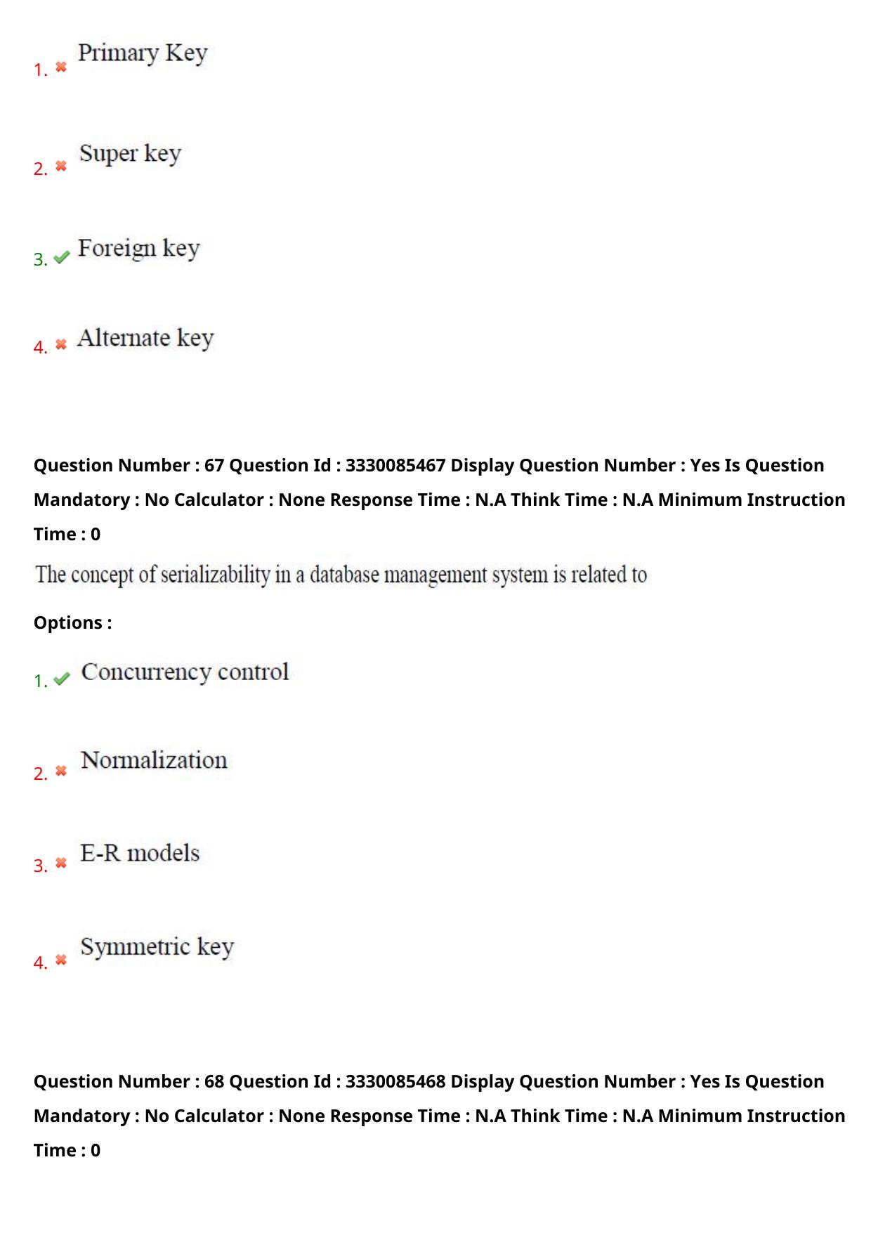 AP PGECET 2024 Computer Science Engineering Question Paper with Preliminary Key - Page 40