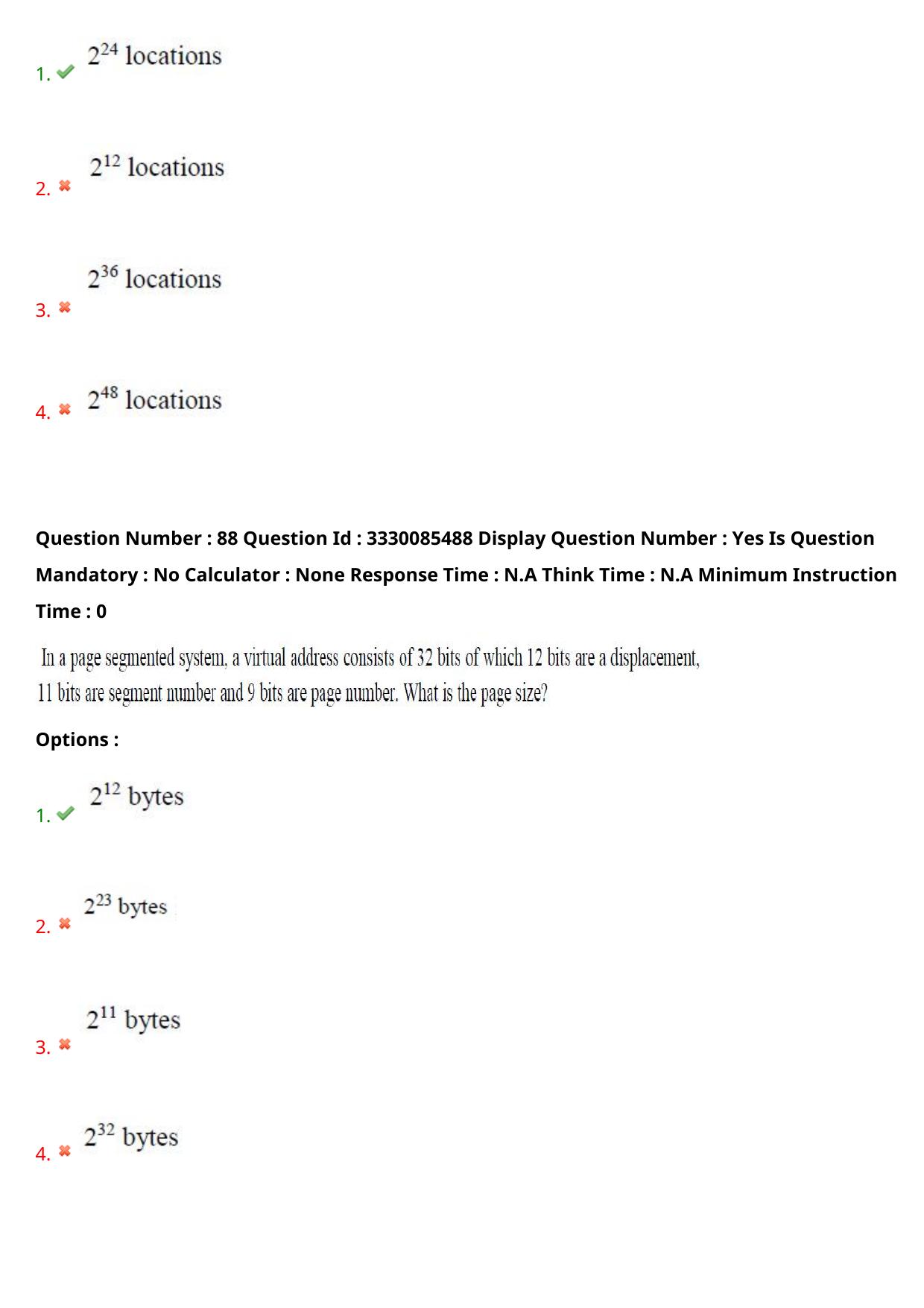 AP PGECET 2024 Computer Science Engineering Question Paper with Preliminary Key - Page 52