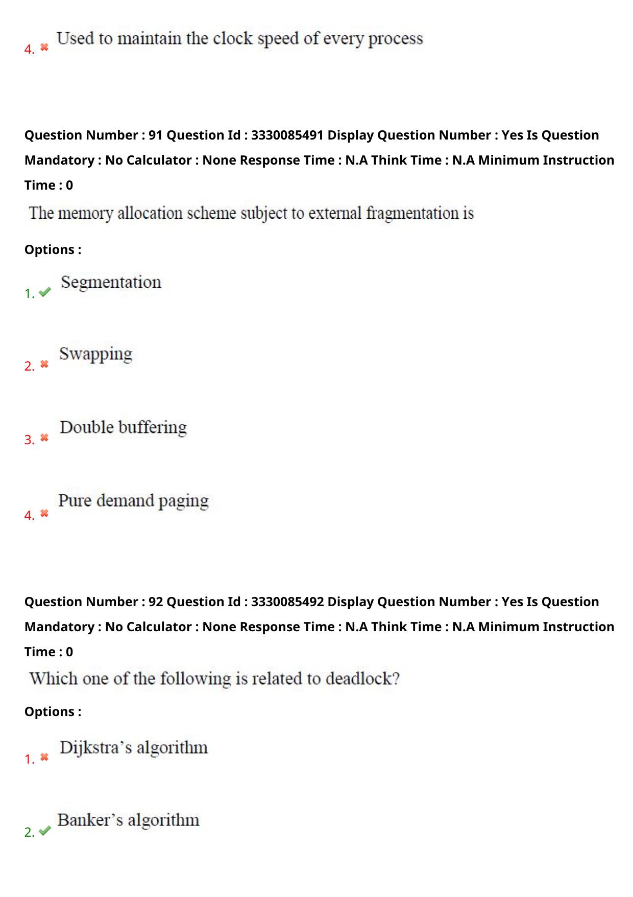 AP PGECET 2024 Computer Science Engineering Question Paper with Preliminary Key - Page 54