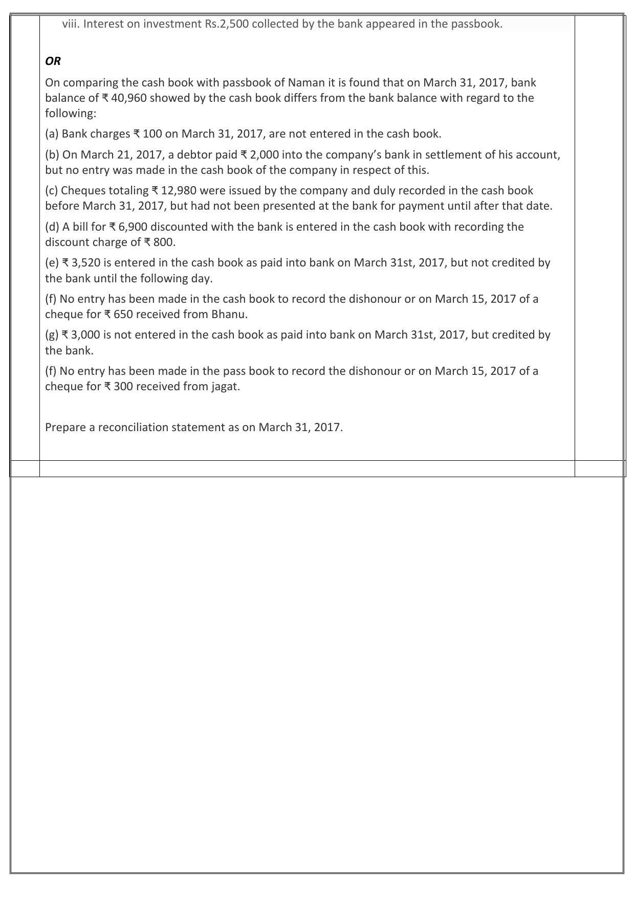 Edudel Class 11 Accountancy Sample Question Paper - Page 10