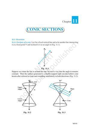 NCERT Exemplar Book for Class 11 Maths: Chapter 11 Conic Sections