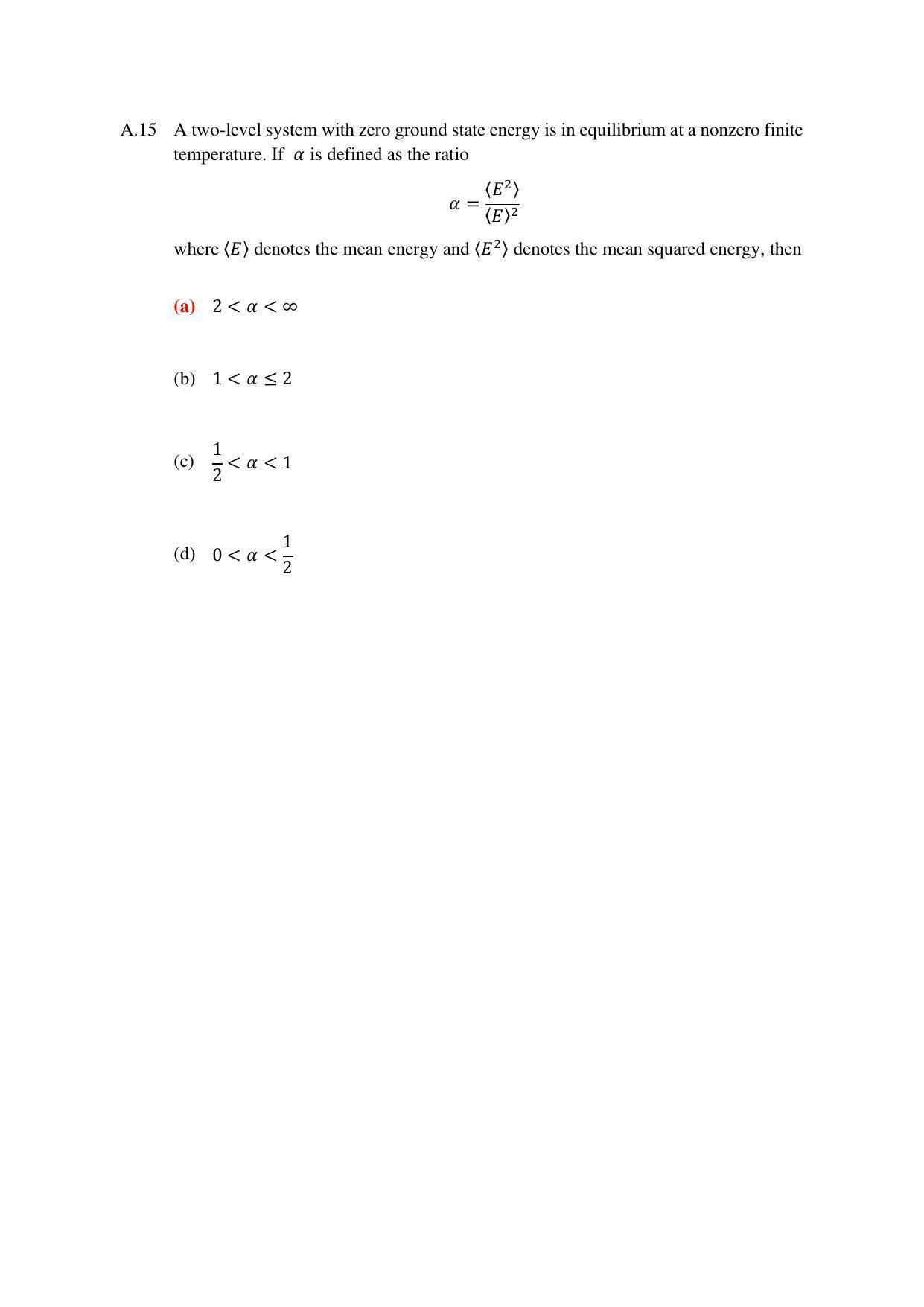 TIFR GS 2023 Physics Question Paper - Page 16
