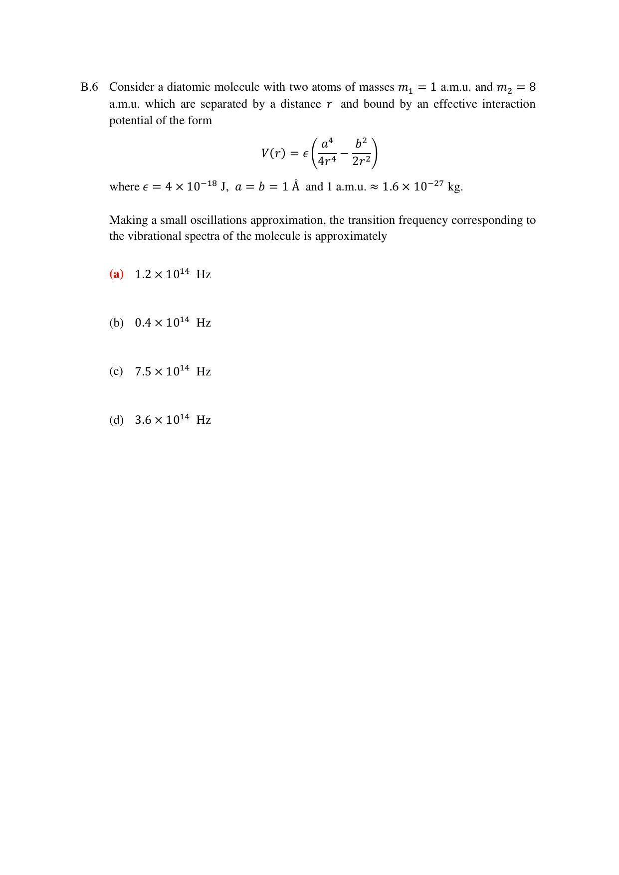 TIFR GS 2023 Physics Question Paper - Page 32