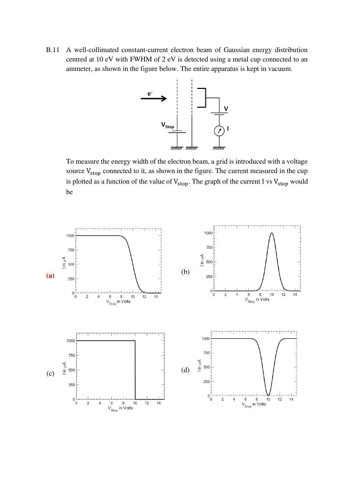 TIFR GS 2023 Physics Question Paper - Page 37