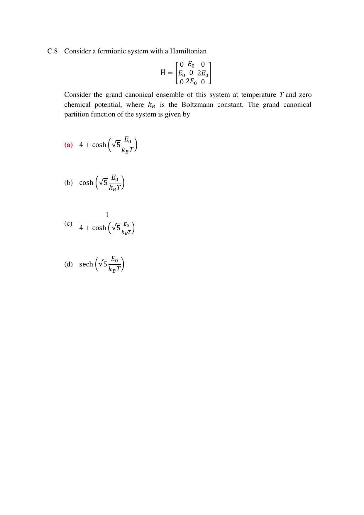 TIFR GS 2023 Physics Question Paper - Page 49