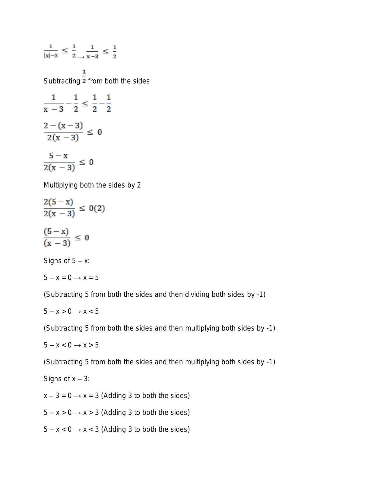 Chapter 6: Linear Inequations (In One Variable): RS Aggarwal Class 11 Solutions - Page 32