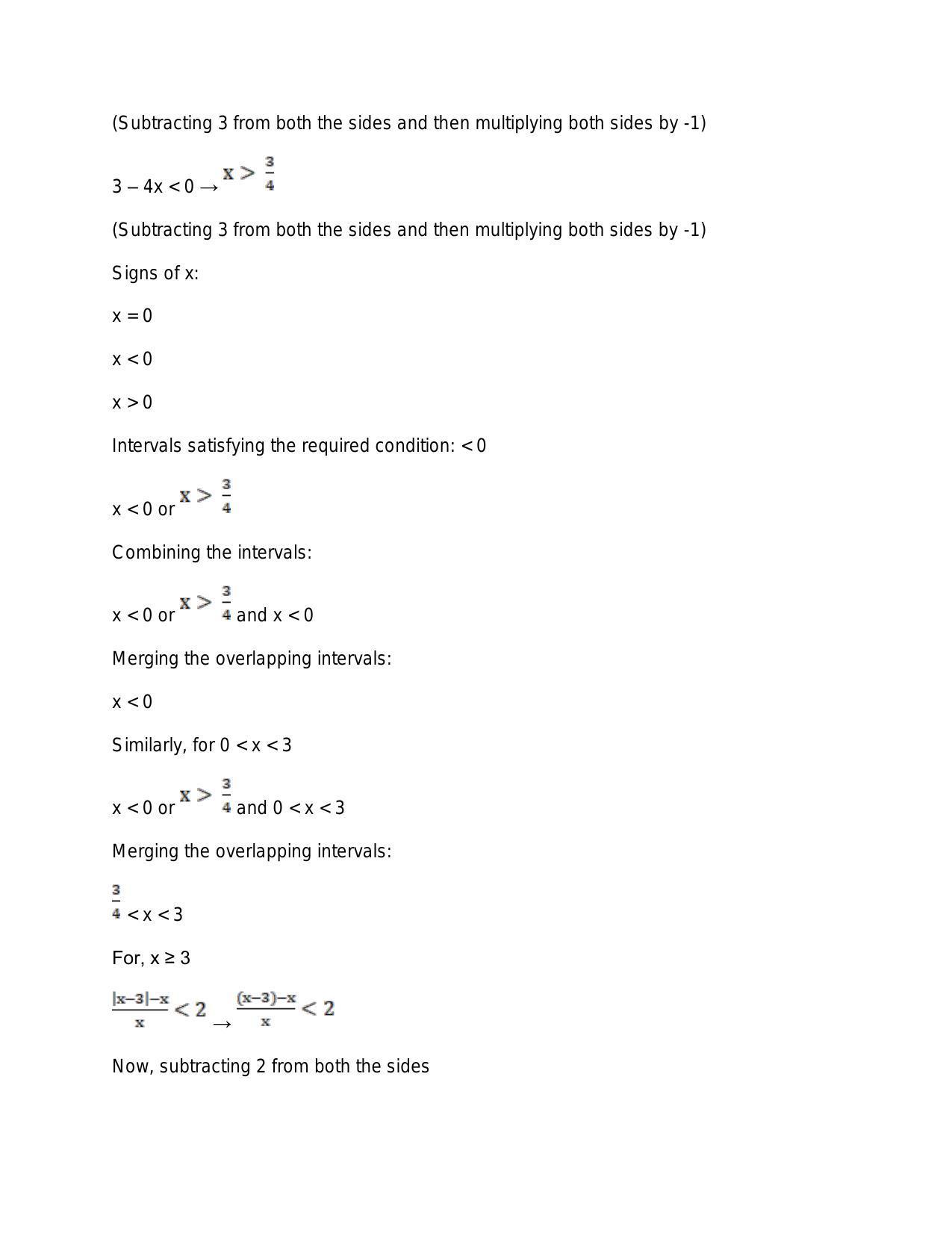 Chapter 6: Linear Inequations (In One Variable): RS Aggarwal Class 11 Solutions - Page 35