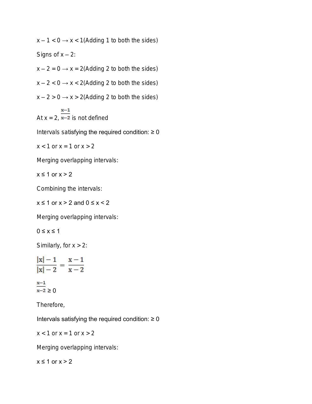 Chapter 6: Linear Inequations (In One Variable): RS Aggarwal Class 11 Solutions - Page 43