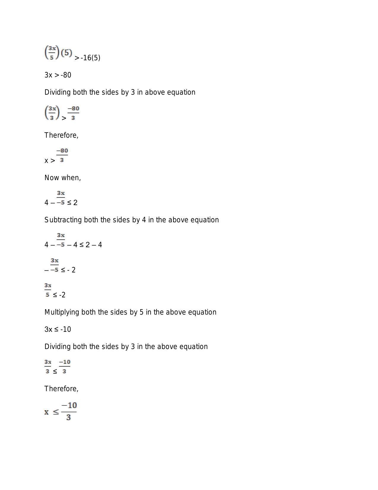 Chapter 6: Linear Inequations (In One Variable): RS Aggarwal Class 11 Solutions - Page 62