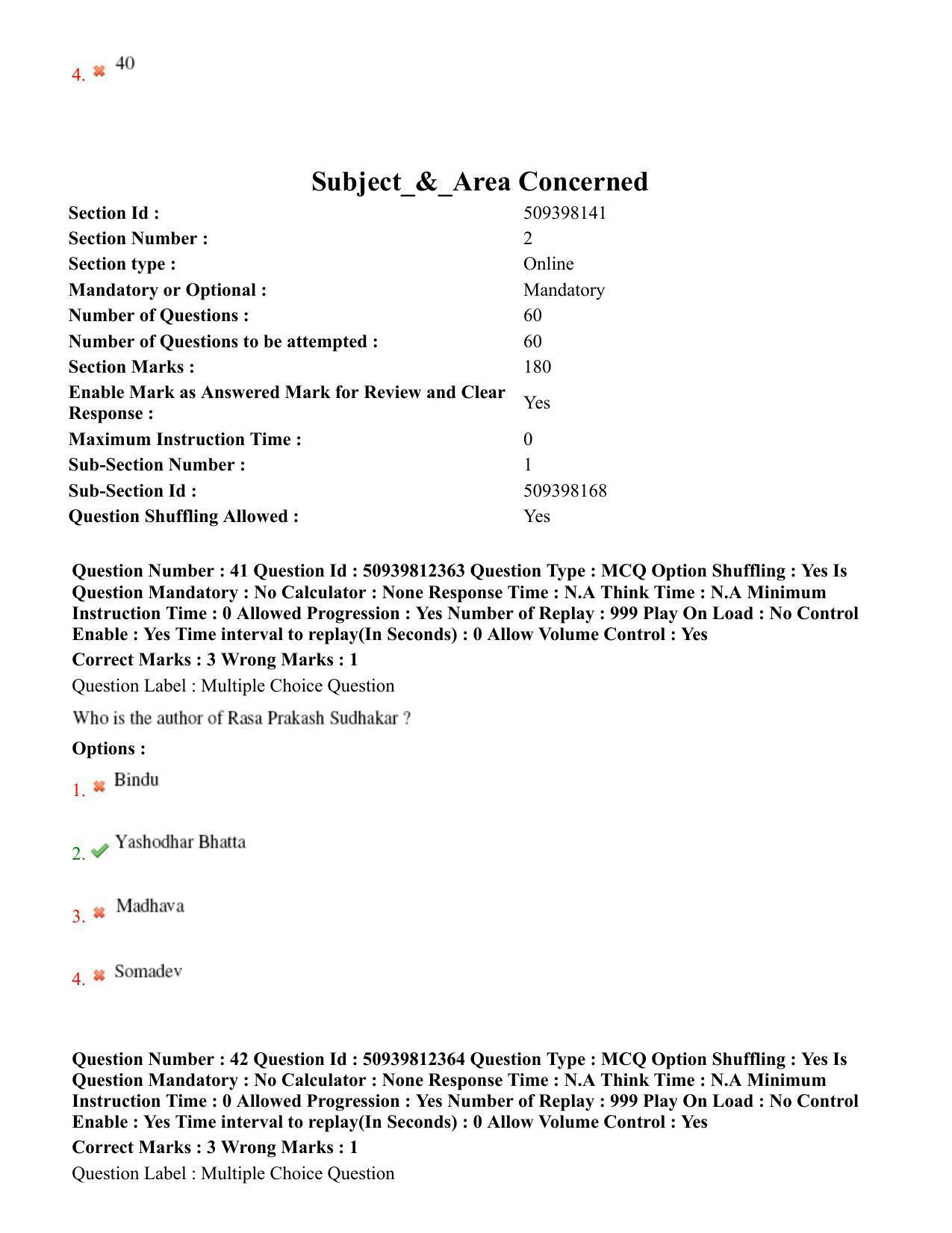 BHU RET Rasa Shastra & Bhaishjya Kalpane 2020 Question Paper  - Page 28