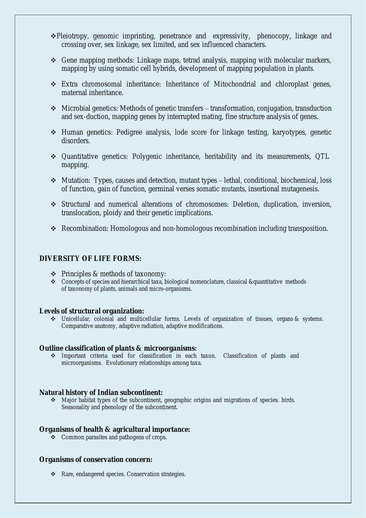 NTA PhD Entrance Exam Botany Syllabus - Page 4