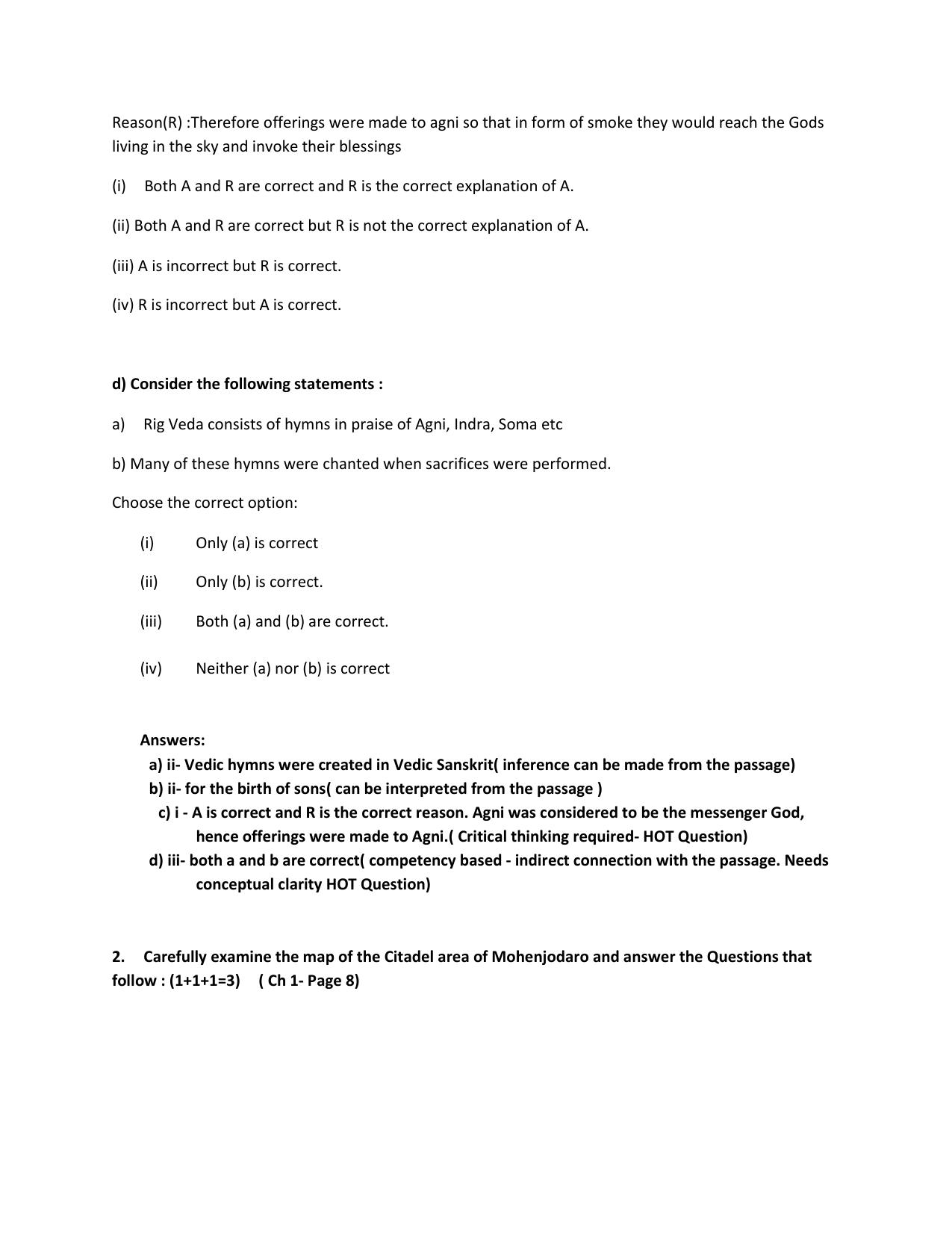 CBSE Class XII History Question Bank - Page 2
