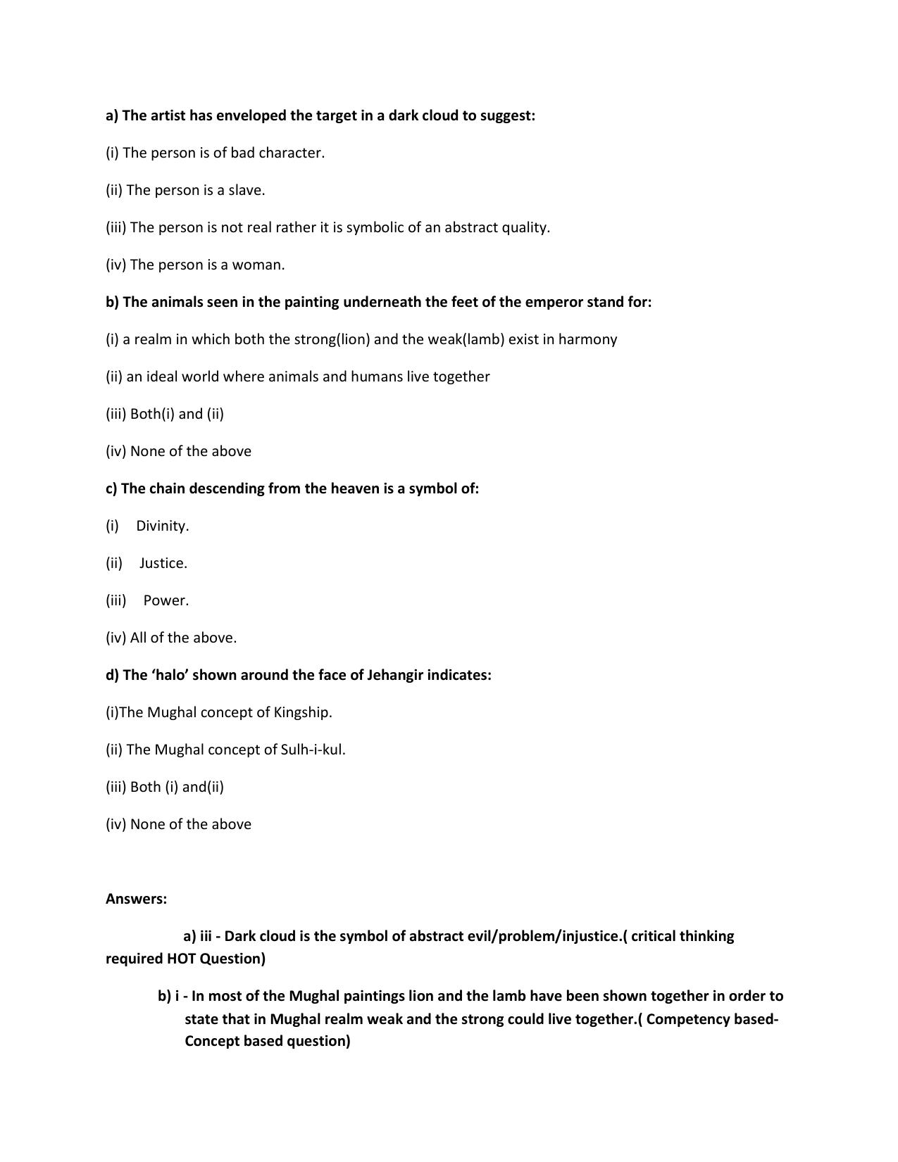 CBSE Class XII History Question Bank - Page 7