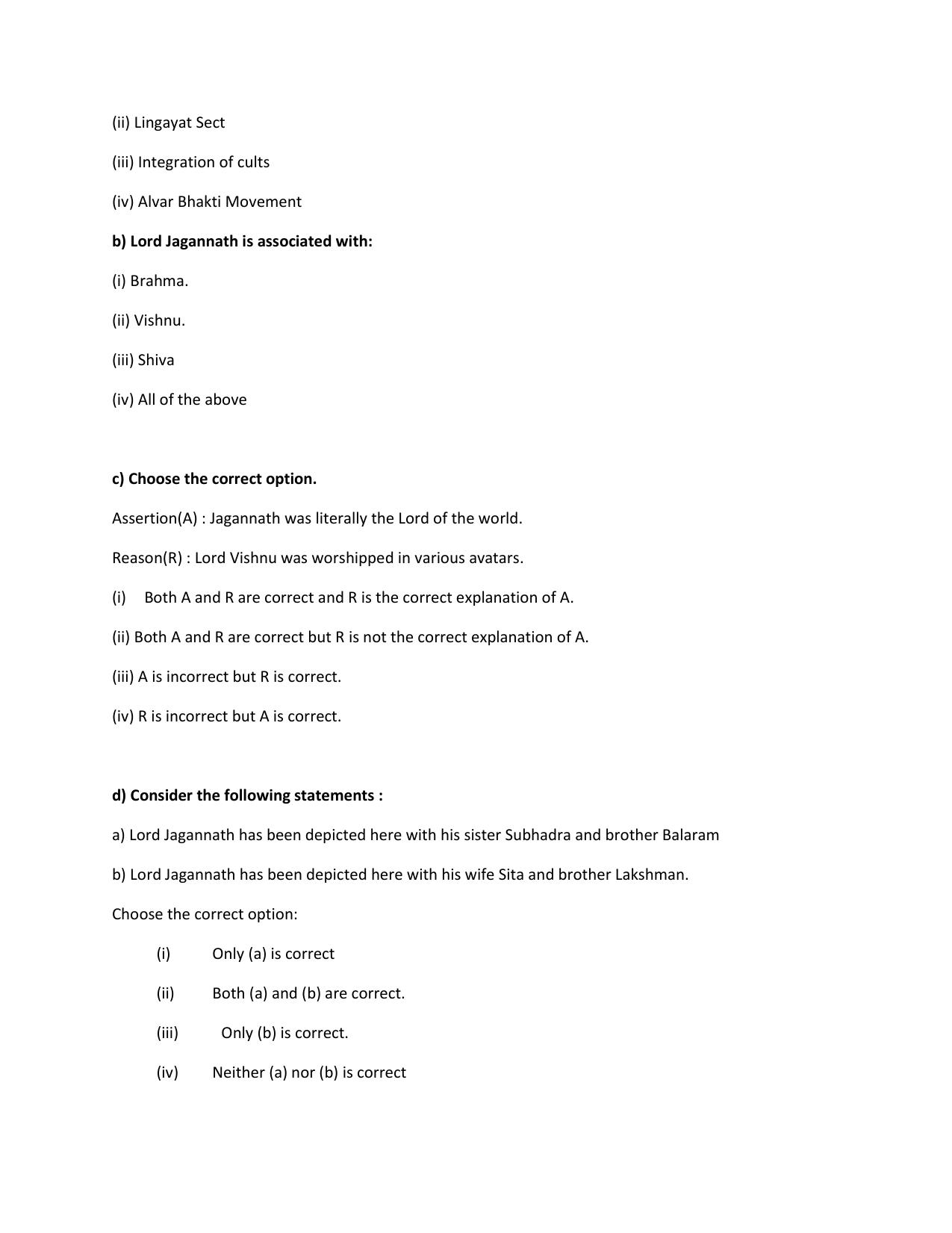 CBSE Class XII History Question Bank - Page 9