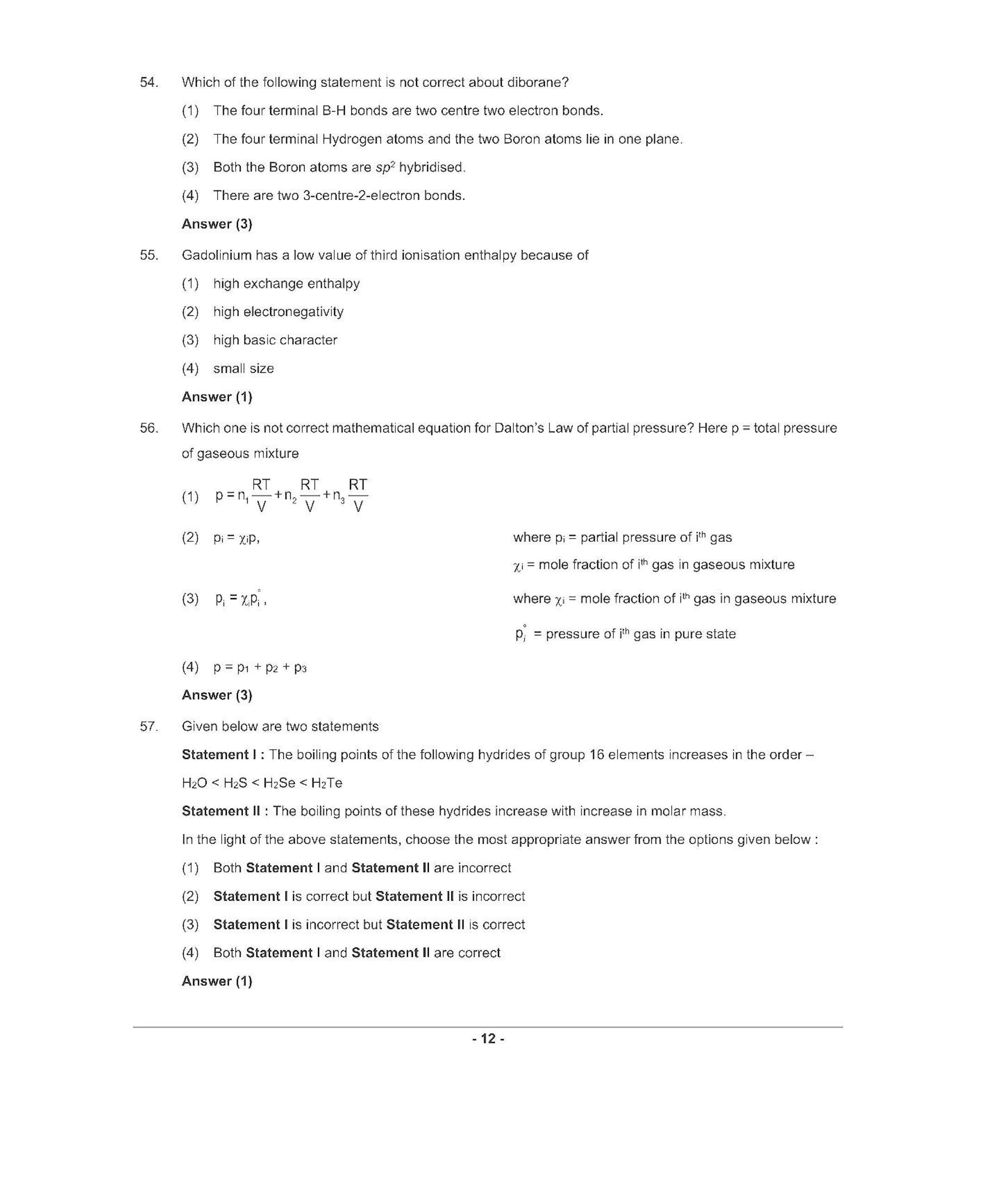 NEET T6 2021 Question Paper - Page 11