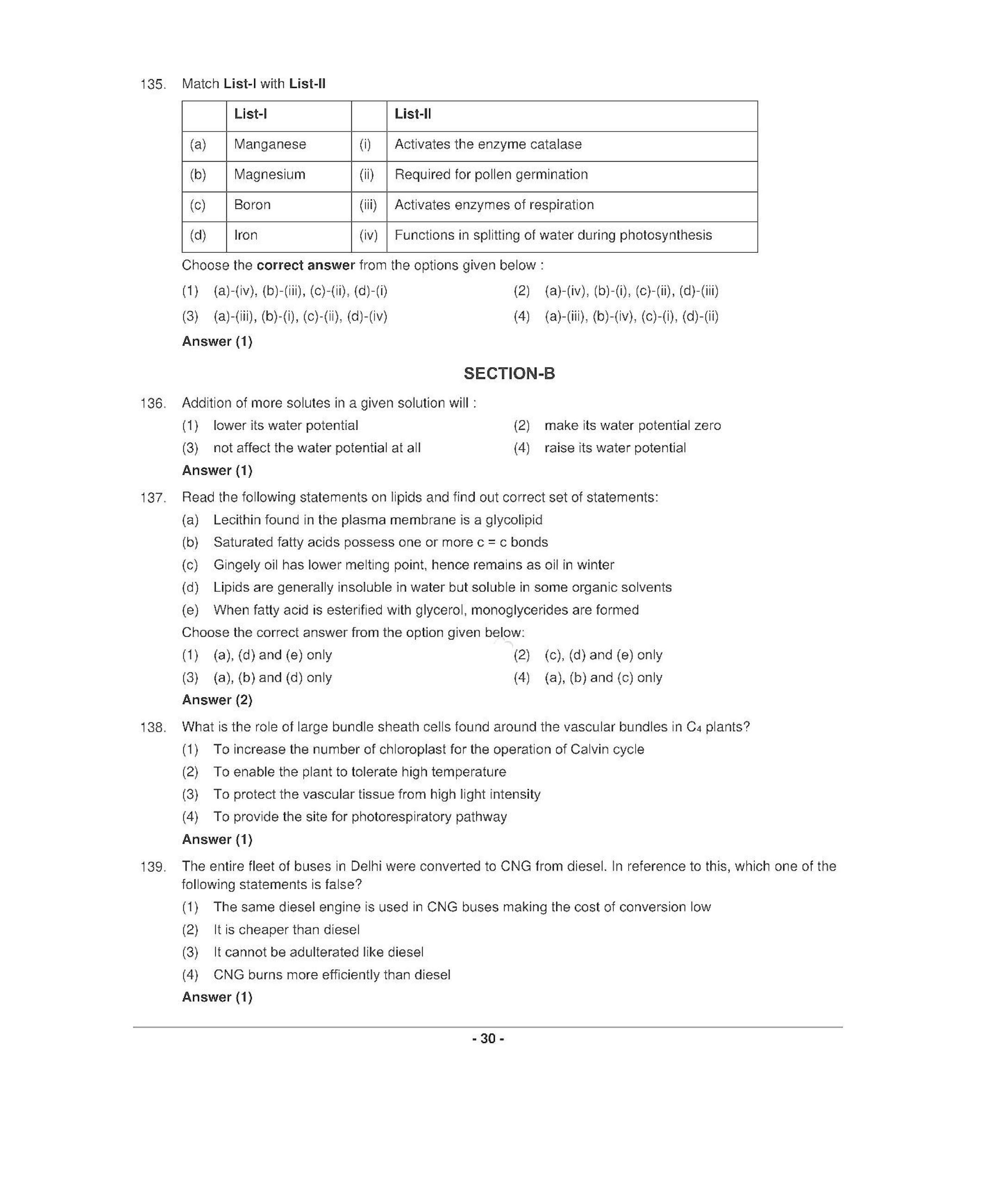 NEET T6 2021 Question Paper - Page 29