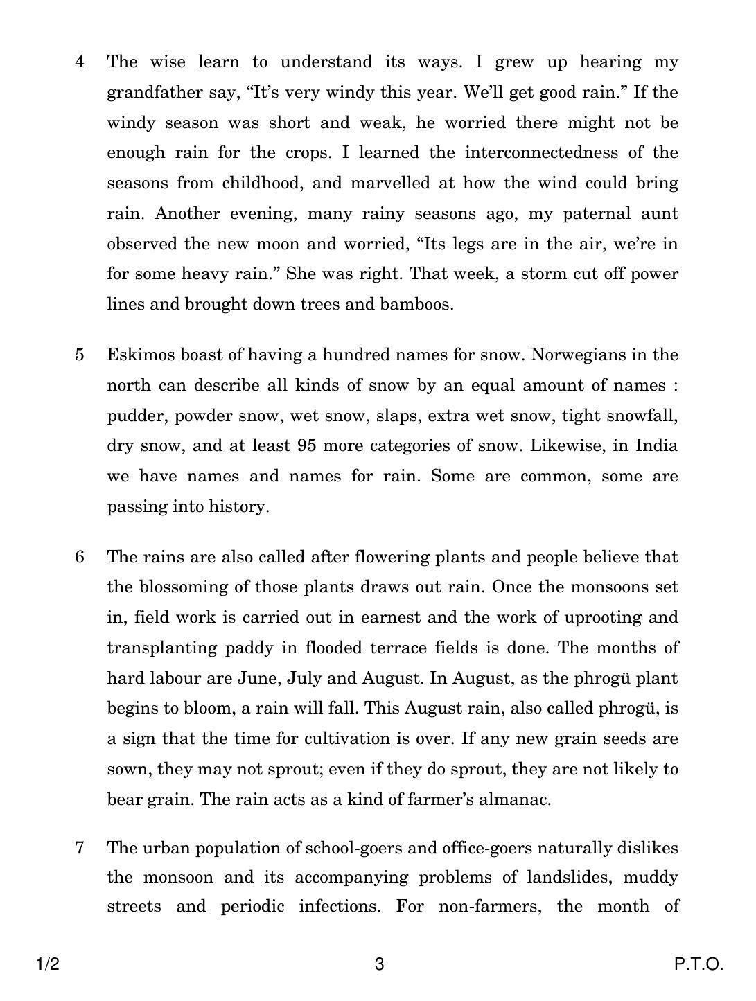 CBSE Class 12 1-2 ENGLISH CORE 2018 Question Paper - Page 3