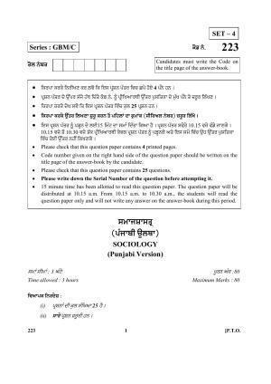 CBSE Class 12 223 2017-comptt Question Paper