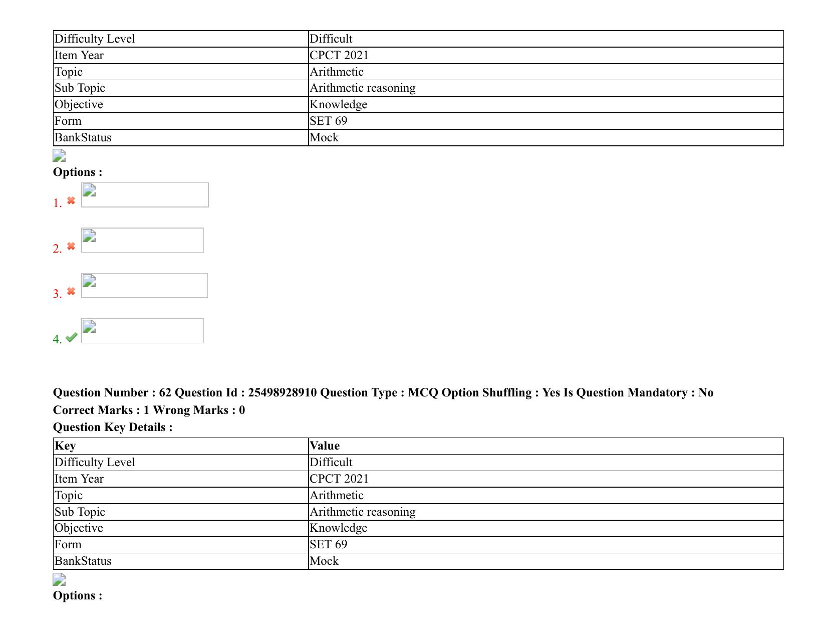 MP CPCT 08 August 2021 Question Paper English Shift 3 - Page 77