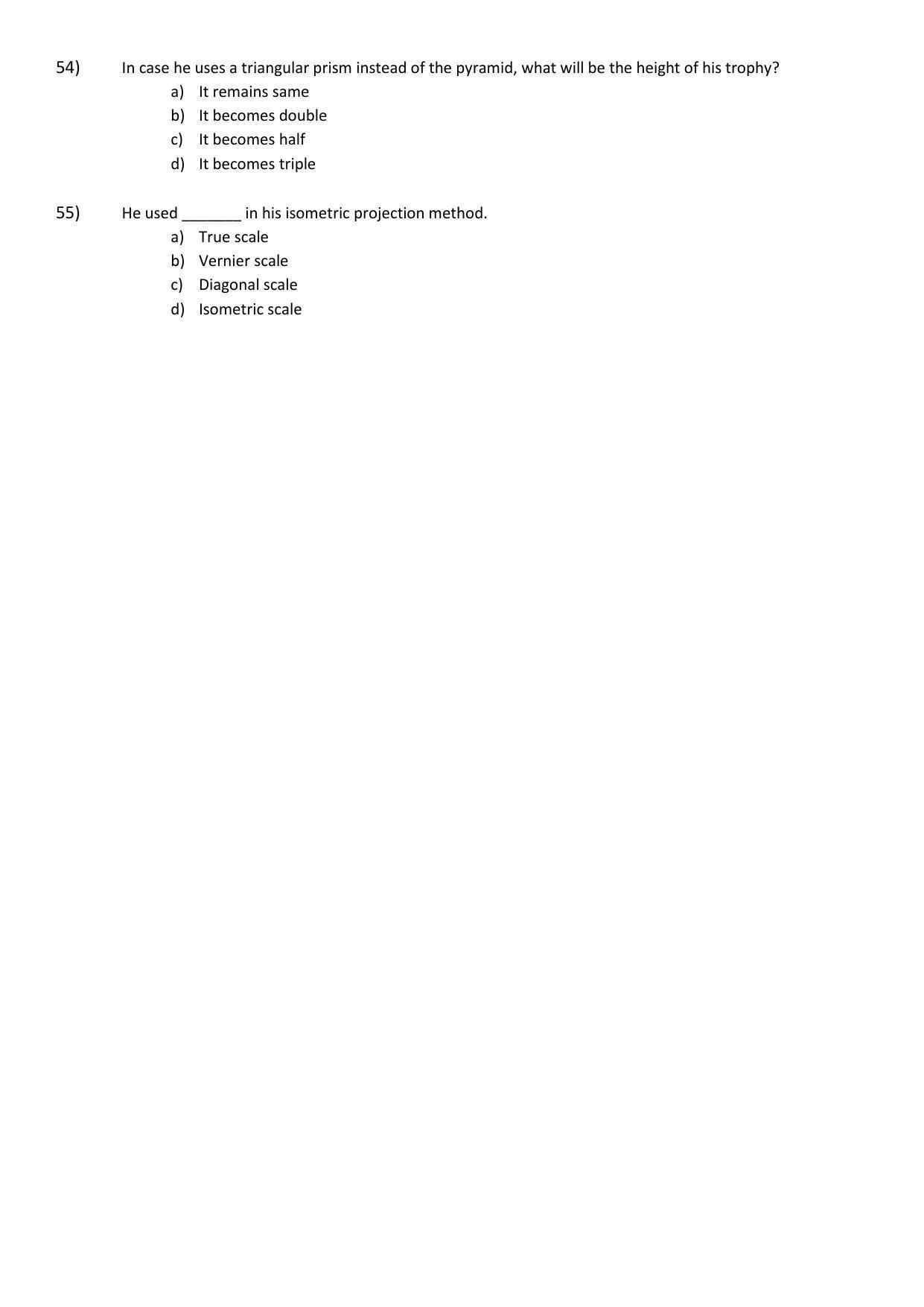 CBSE Class 12 Engg. Graphic Sample Paper 2021-22 - Page 20
