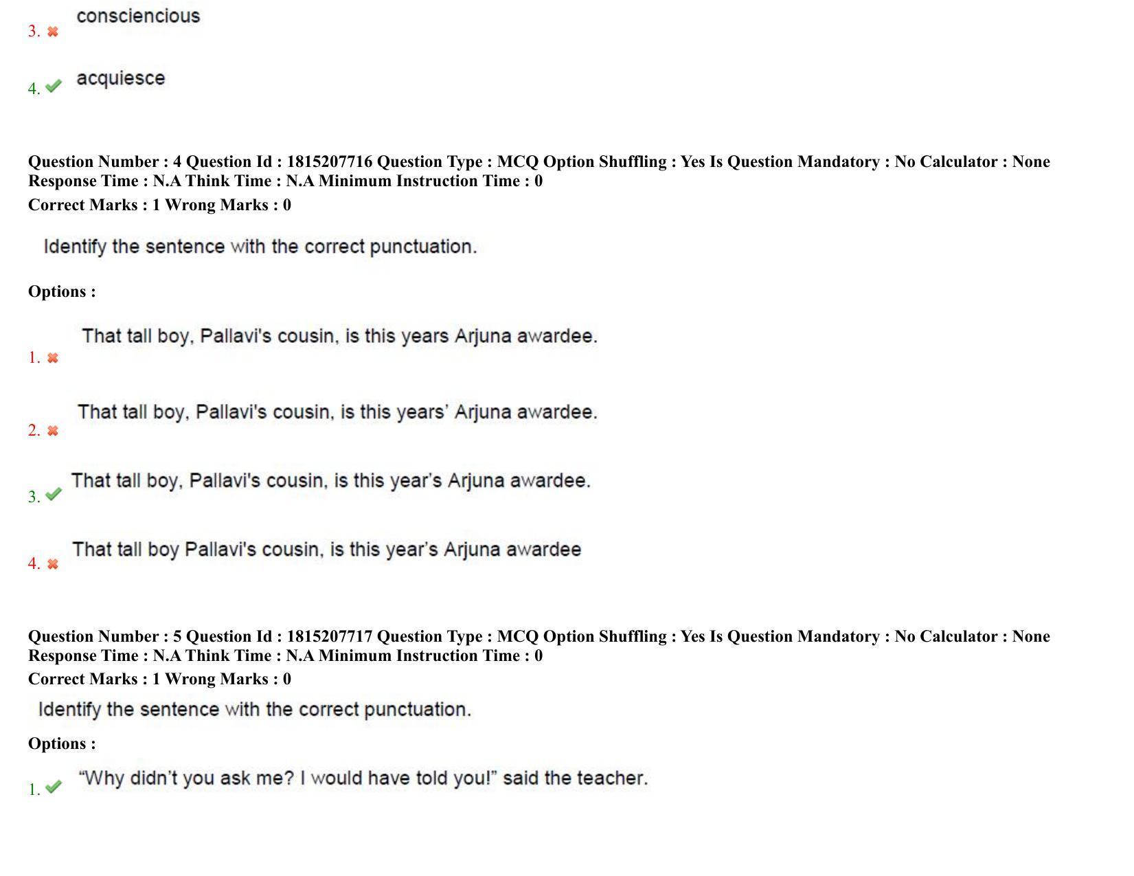 TS CPGET 2023 M A English (Shift 3) Question Paper with Answer Key - Page 4