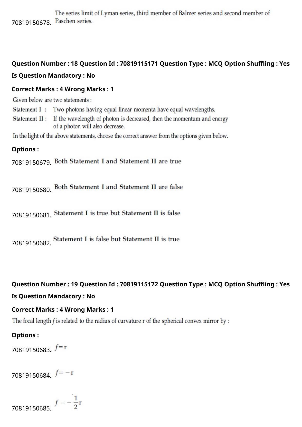JEE Mains 2021: BTech English (Shift 1) 24-02-2021 Question Paper - Page 13