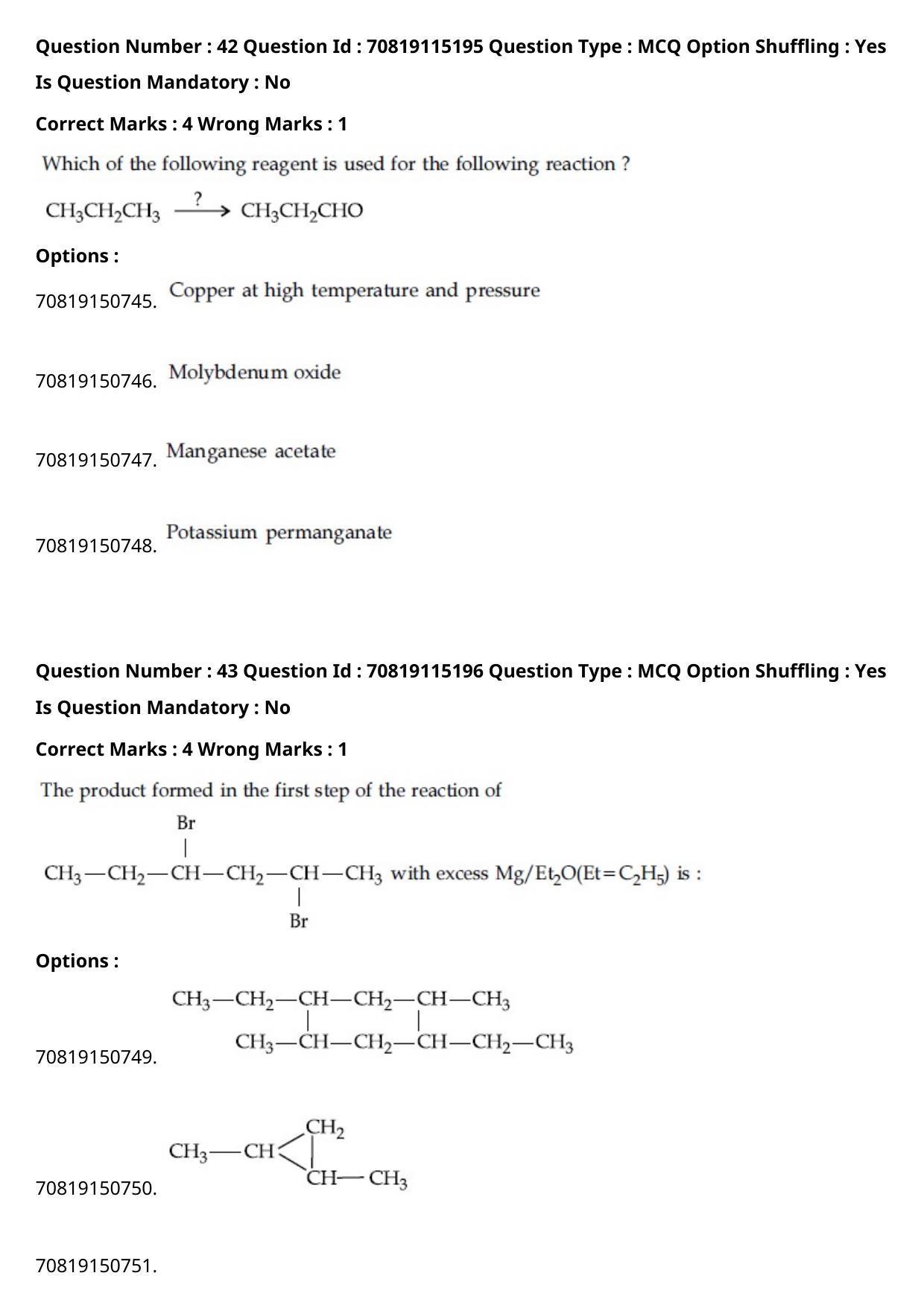 JEE Mains 2021: BTech English (Shift 1) 24-02-2021 Question Paper - Page 26