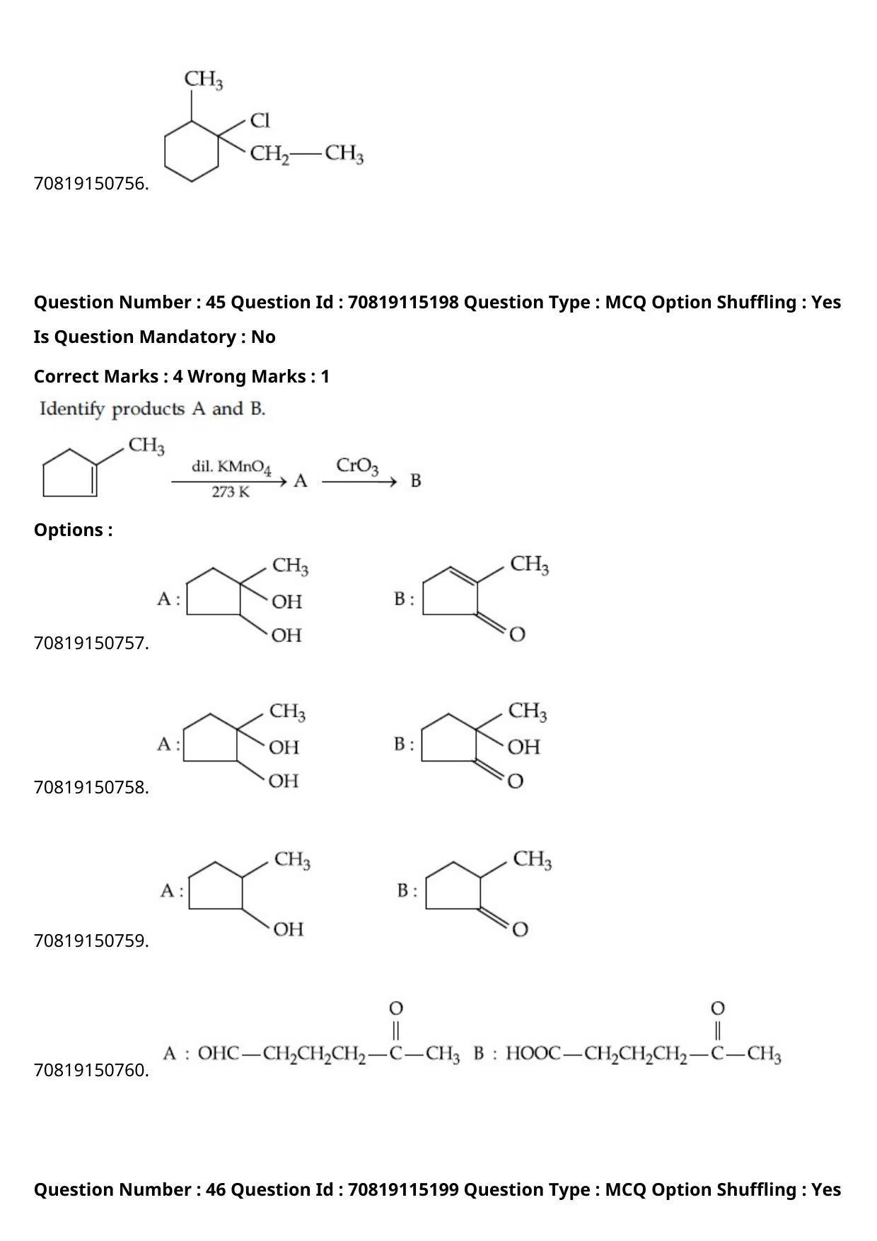 JEE Mains 2021: BTech English (Shift 1) 24-02-2021 Question Paper - Page 28