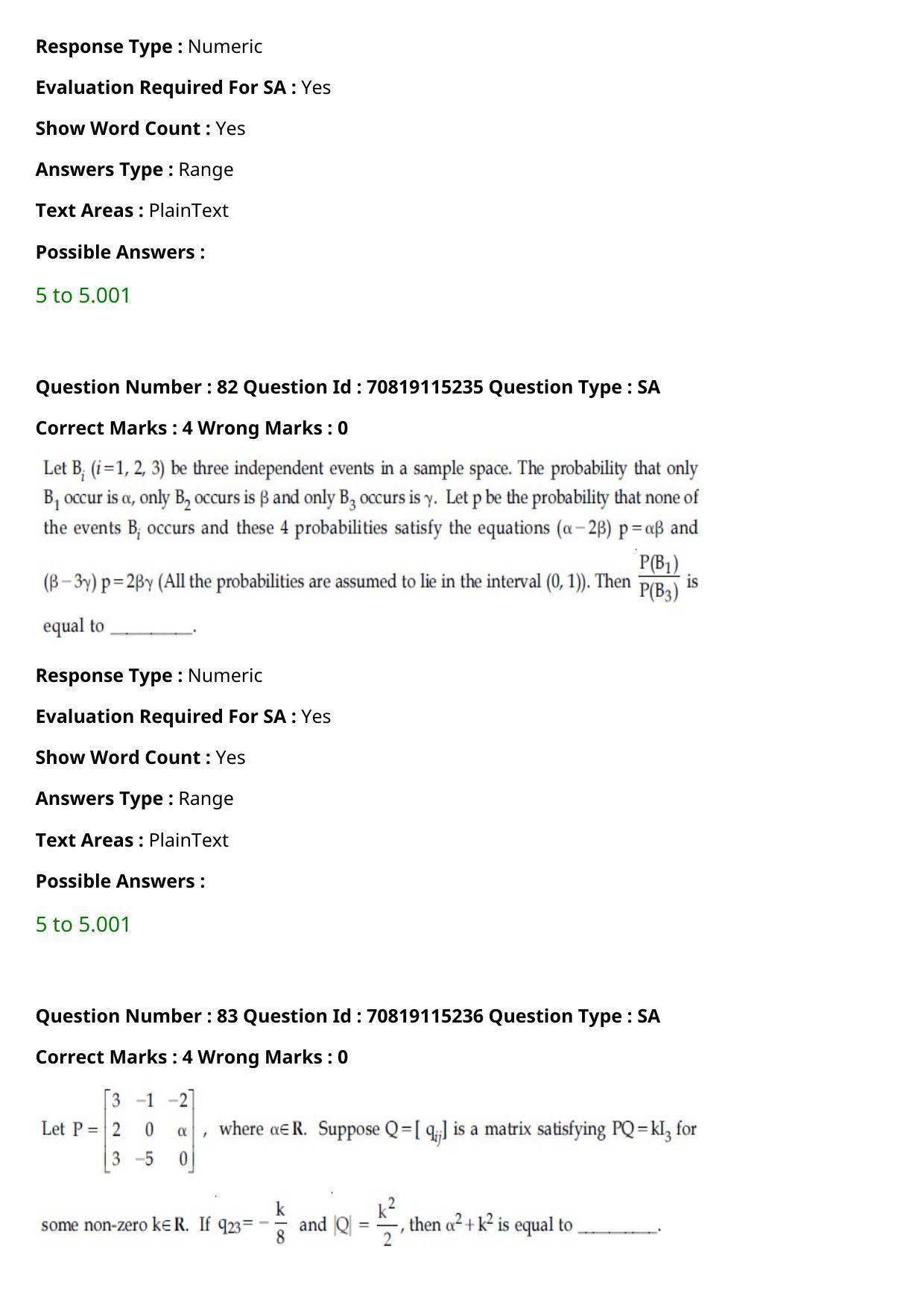 JEE Mains 2021: BTech English (Shift 1) 24-02-2021 Question Paper - Page 49