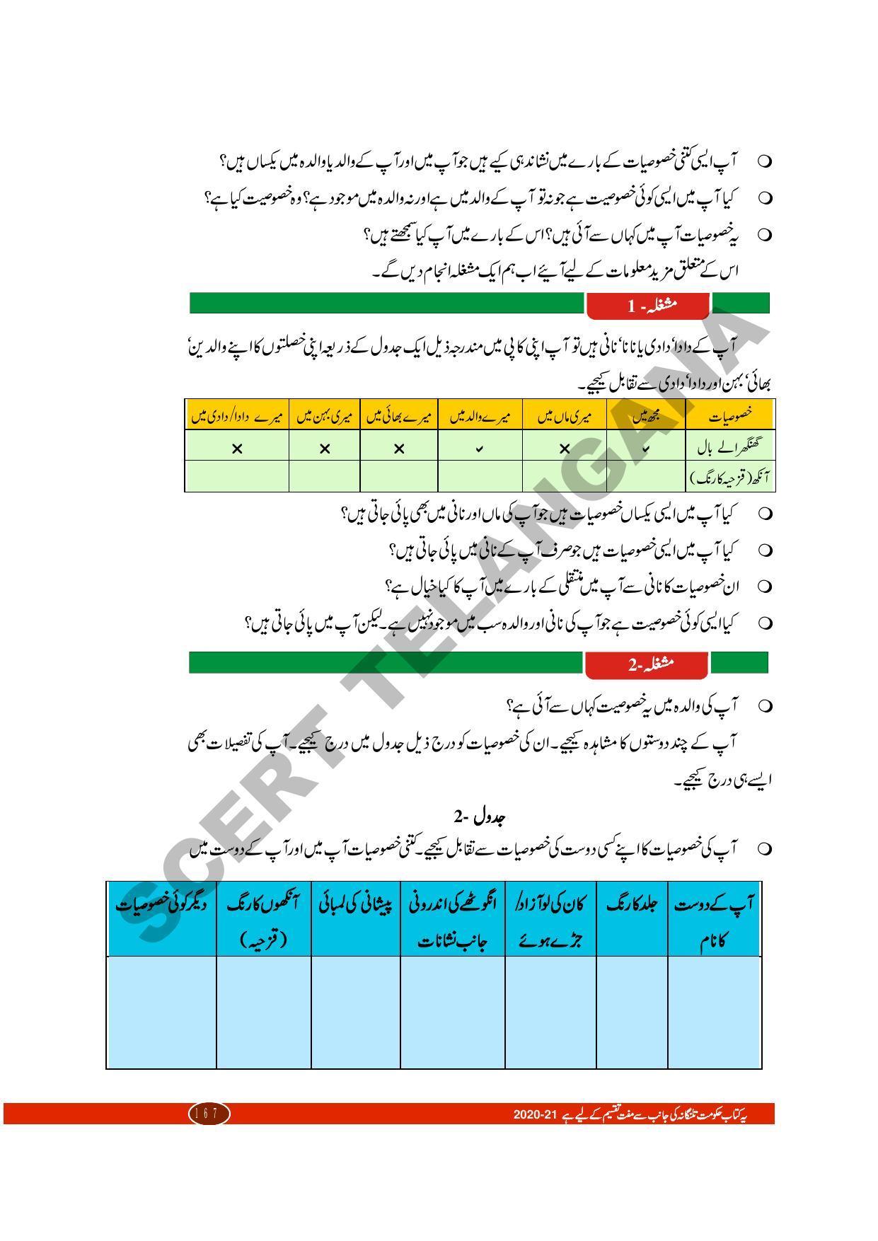 TS SCERT Class 10 Biological Science (Urdu Medium) Text Book - Page 73