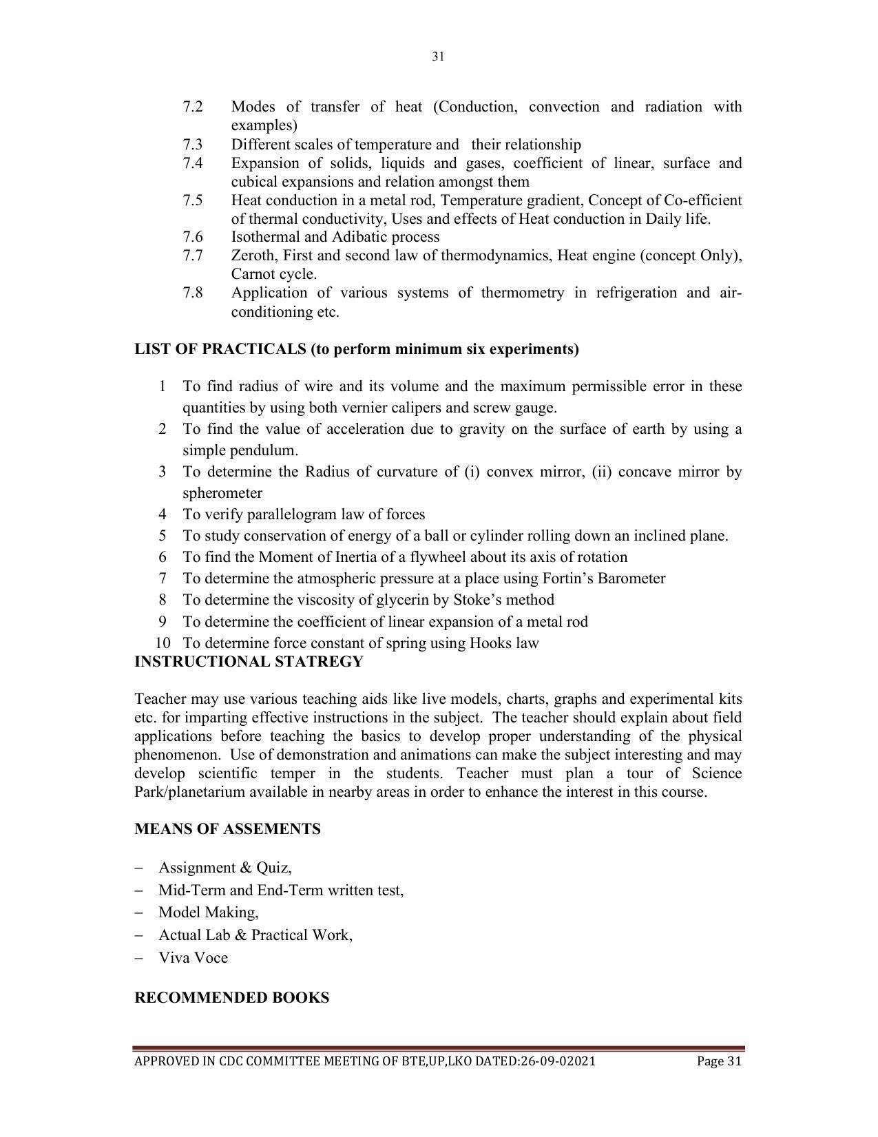 SYLLABUS FOR SEMESTER SYSTEM EFFECTIVE FROM (2021-2022) - AGRICULTURAL_ENGINEERING - Page 31