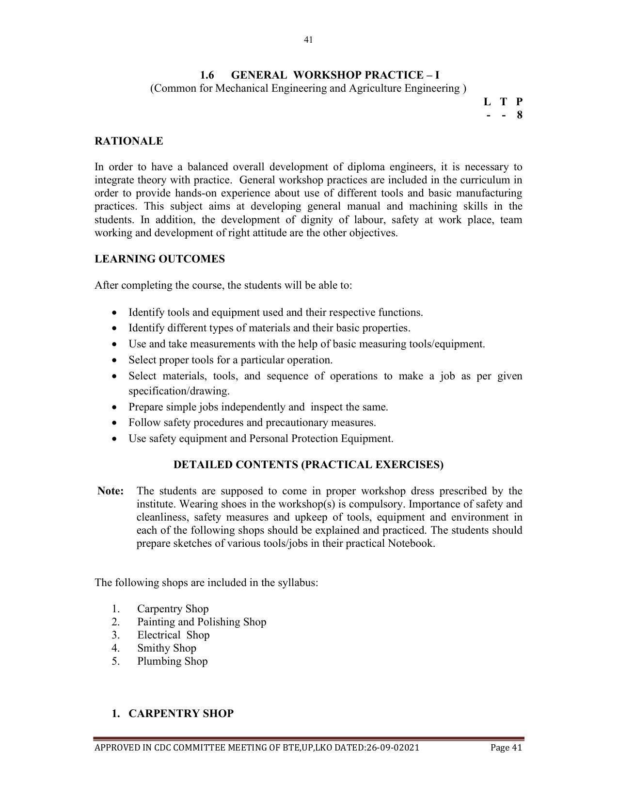 SYLLABUS FOR SEMESTER SYSTEM EFFECTIVE FROM (2021-2022) - AGRICULTURAL_ENGINEERING - Page 41