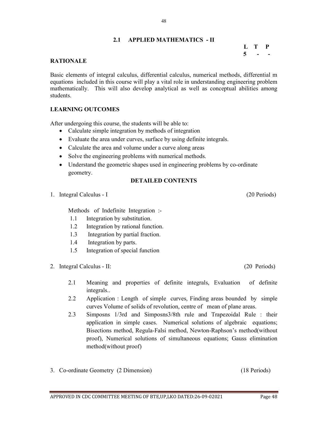 SYLLABUS FOR SEMESTER SYSTEM EFFECTIVE FROM (2021-2022) - AGRICULTURAL_ENGINEERING - Page 48