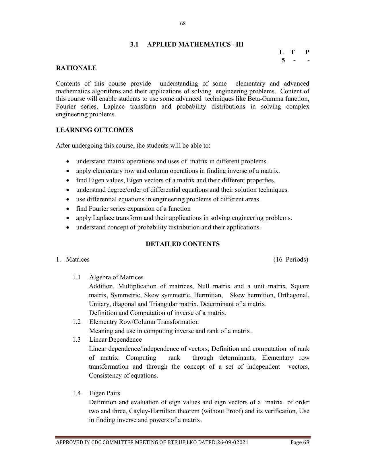 SYLLABUS FOR SEMESTER SYSTEM EFFECTIVE FROM (2021-2022) - AGRICULTURAL_ENGINEERING - Page 68