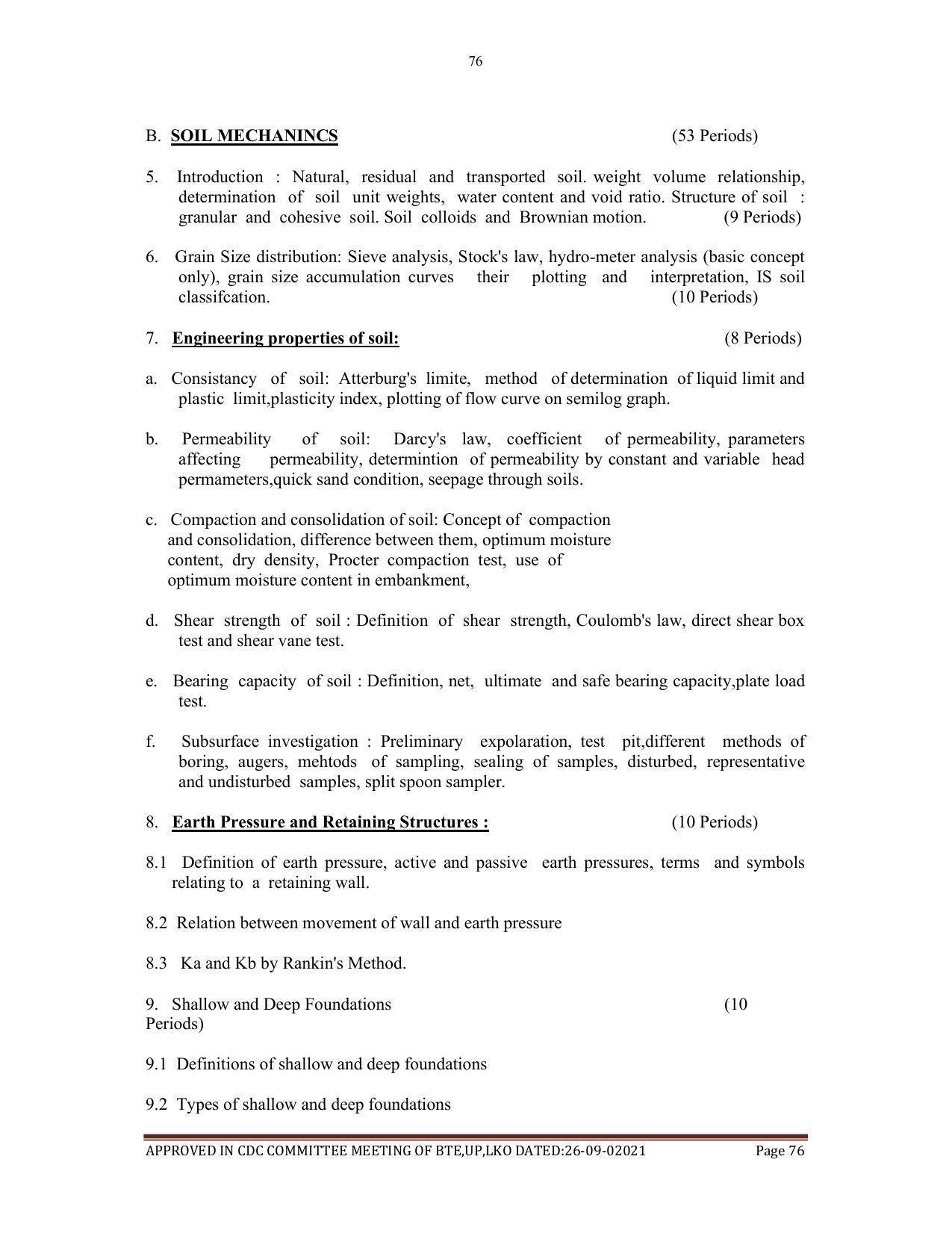 SYLLABUS FOR SEMESTER SYSTEM EFFECTIVE FROM (2021-2022) - AGRICULTURAL_ENGINEERING - Page 76