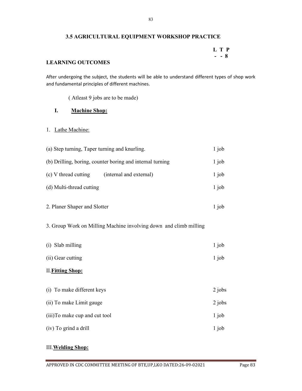SYLLABUS FOR SEMESTER SYSTEM EFFECTIVE FROM (2021-2022) - AGRICULTURAL_ENGINEERING - Page 83