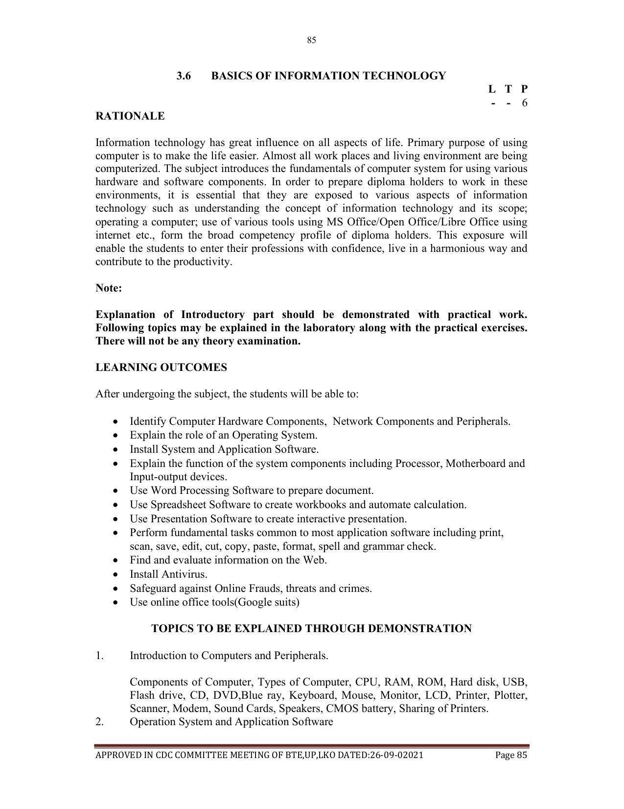 SYLLABUS FOR SEMESTER SYSTEM EFFECTIVE FROM (2021-2022) - AGRICULTURAL_ENGINEERING - Page 85