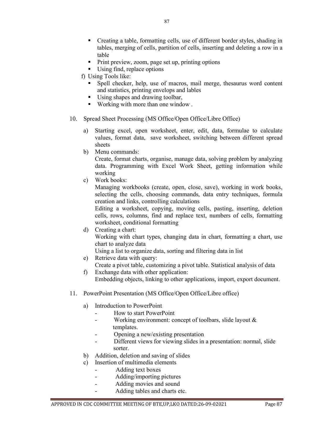 SYLLABUS FOR SEMESTER SYSTEM EFFECTIVE FROM (2021-2022) - AGRICULTURAL_ENGINEERING - Page 87
