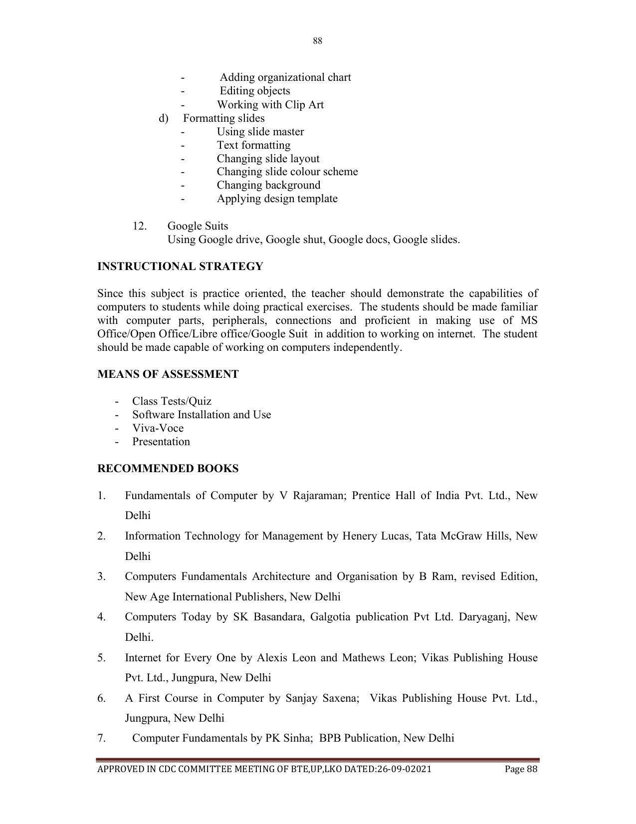 SYLLABUS FOR SEMESTER SYSTEM EFFECTIVE FROM (2021-2022) - AGRICULTURAL_ENGINEERING - Page 88