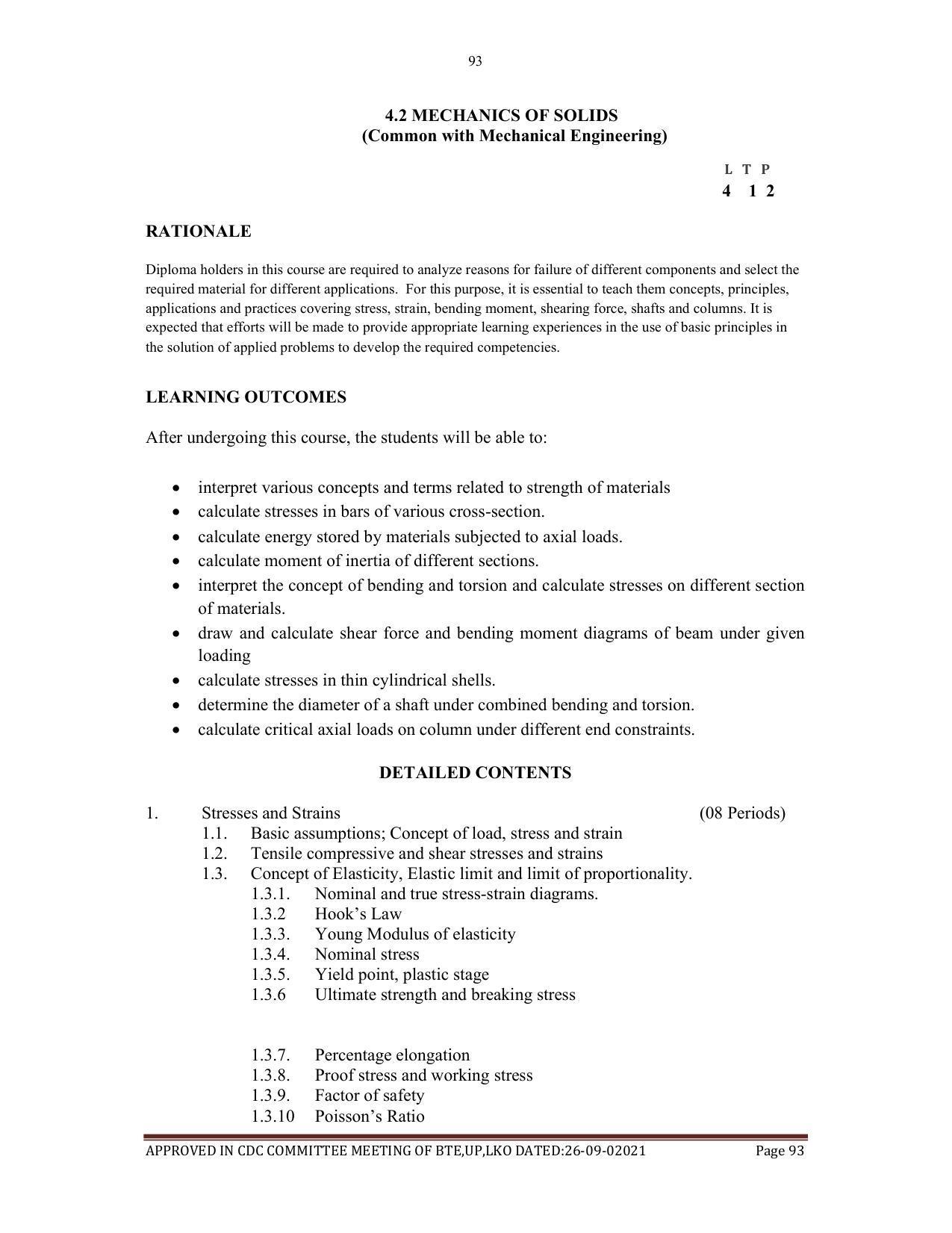 SYLLABUS FOR SEMESTER SYSTEM EFFECTIVE FROM (2021-2022) - AGRICULTURAL_ENGINEERING - Page 93