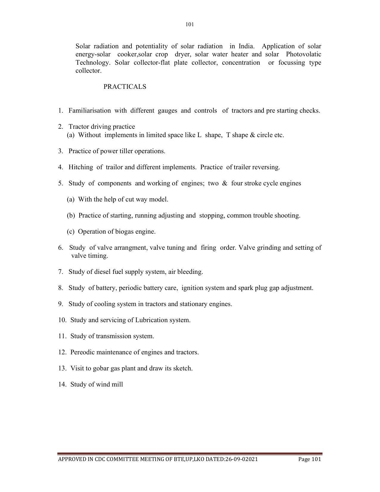 SYLLABUS FOR SEMESTER SYSTEM EFFECTIVE FROM (2021-2022) - AGRICULTURAL_ENGINEERING - Page 101