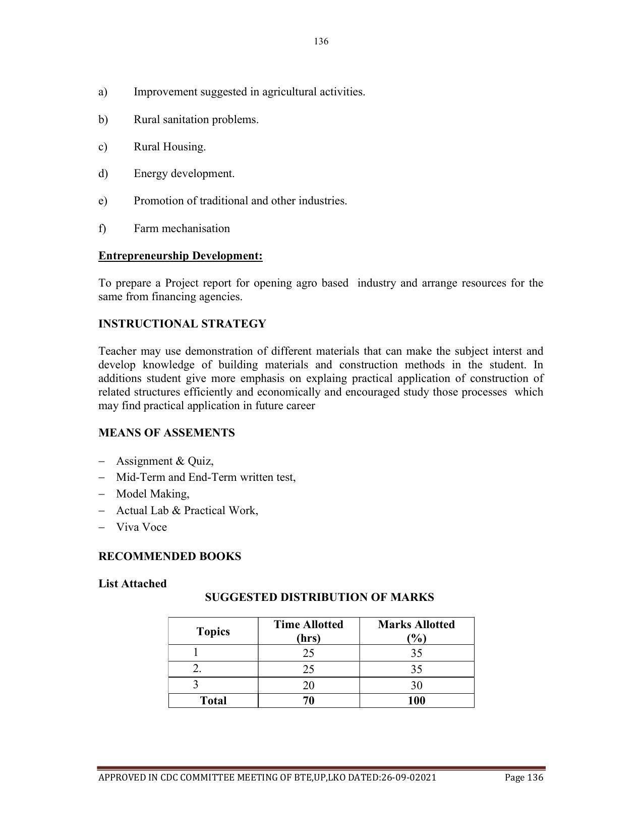 SYLLABUS FOR SEMESTER SYSTEM EFFECTIVE FROM (2021-2022) - AGRICULTURAL_ENGINEERING - Page 136