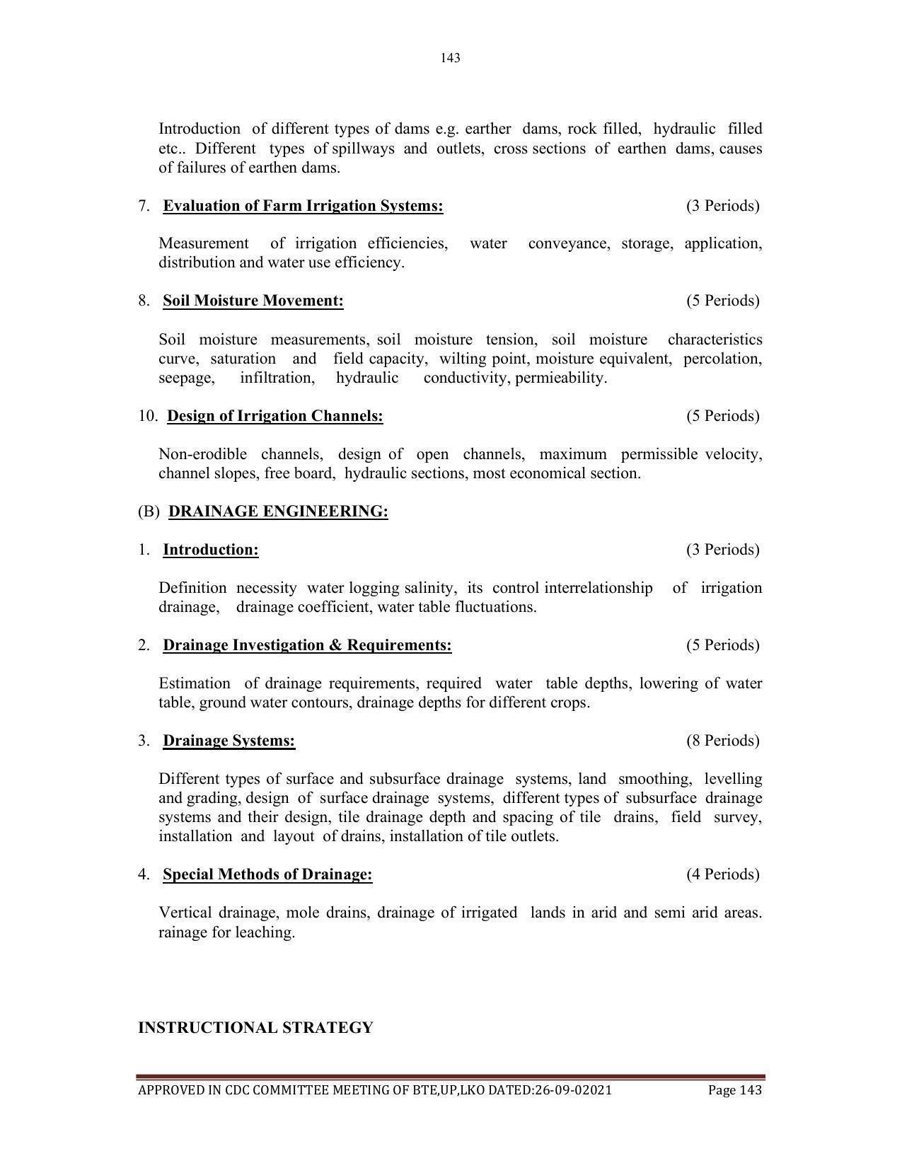 SYLLABUS FOR SEMESTER SYSTEM EFFECTIVE FROM (2021-2022) - AGRICULTURAL_ENGINEERING - Page 143