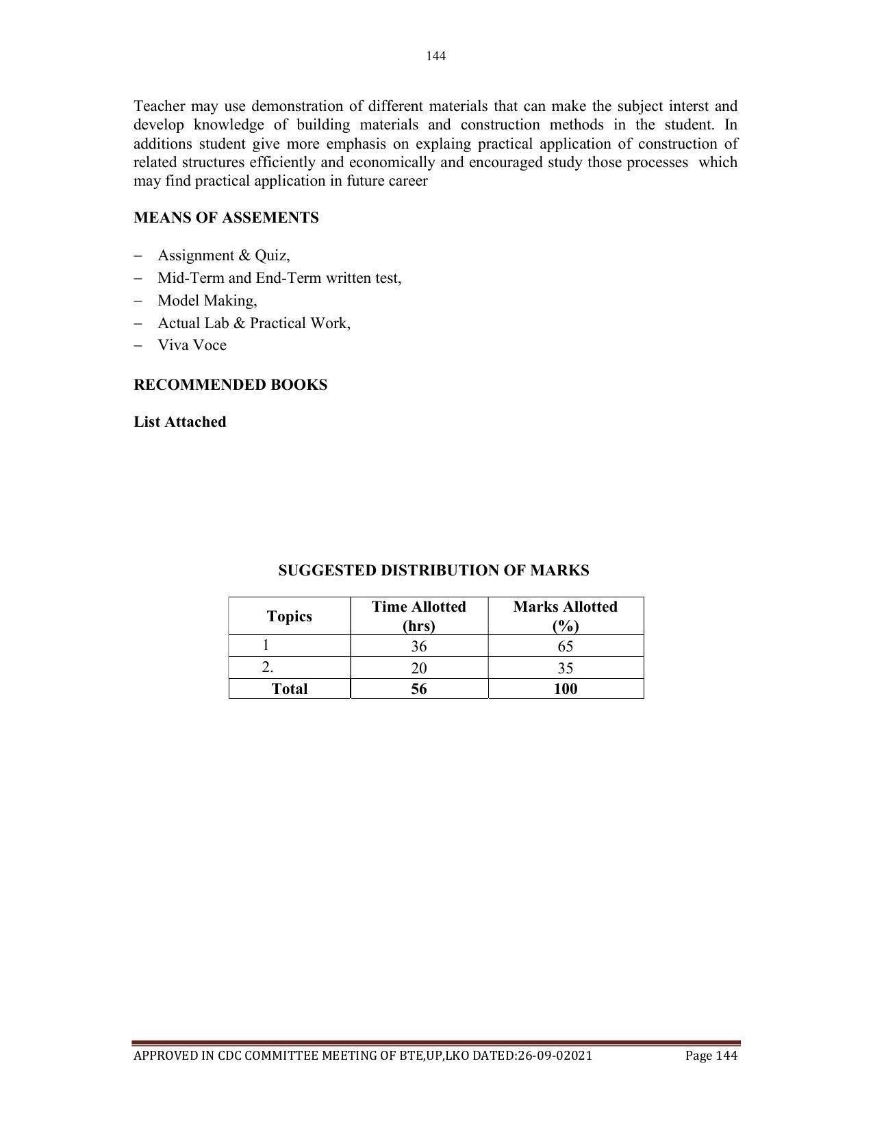SYLLABUS FOR SEMESTER SYSTEM EFFECTIVE FROM (2021-2022) - AGRICULTURAL_ENGINEERING - Page 144