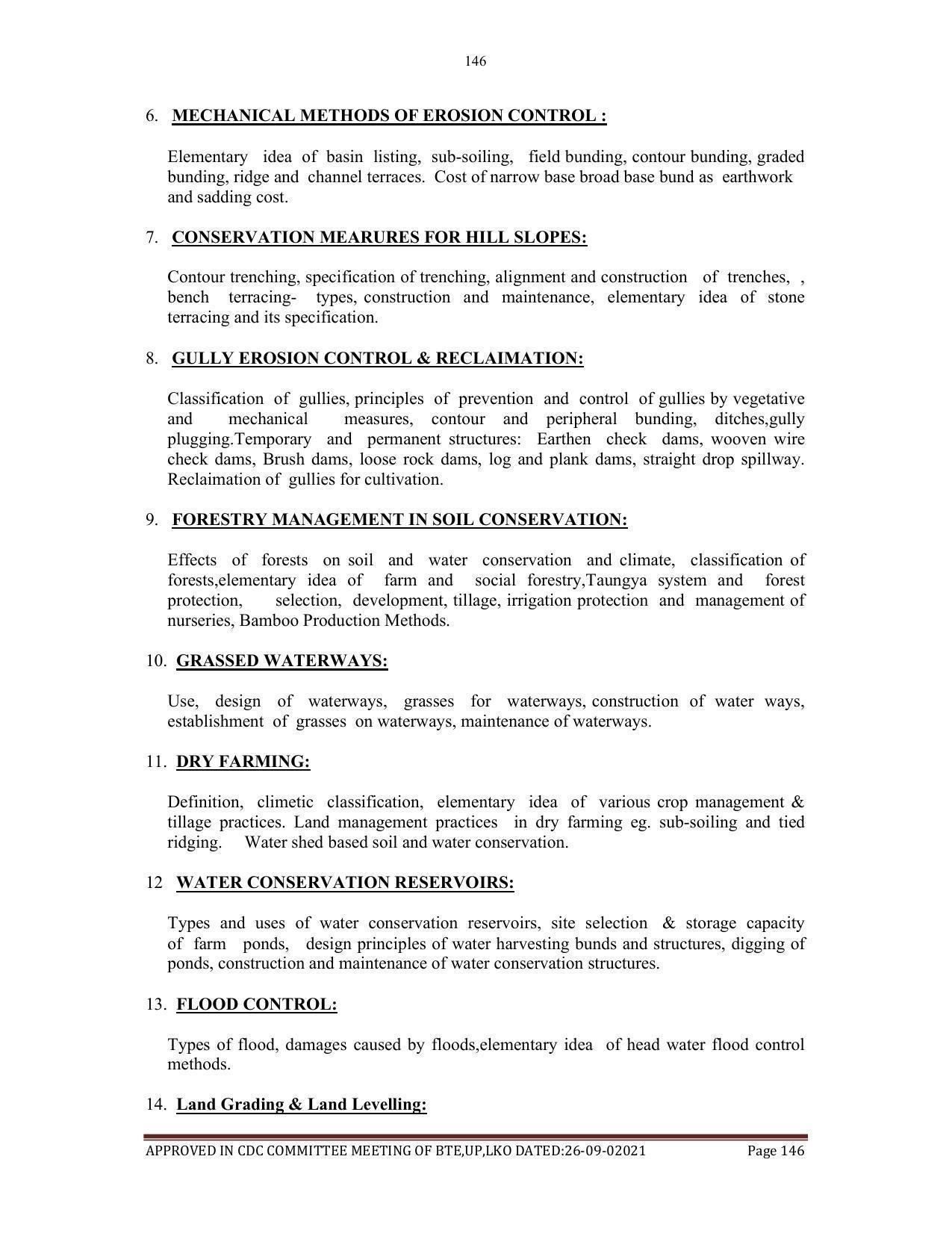 SYLLABUS FOR SEMESTER SYSTEM EFFECTIVE FROM (2021-2022) - AGRICULTURAL_ENGINEERING - Page 146